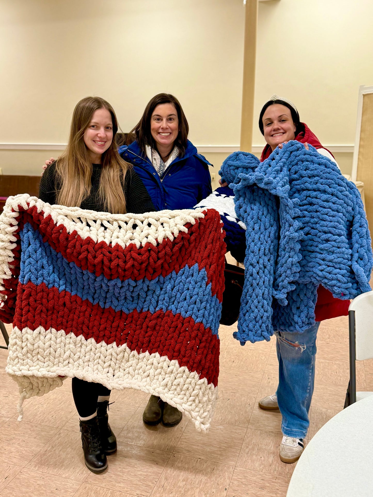 10/29/2025-Thick Cozy Blanket and Scarf Workshop @ Central Congregational Church Newburyport, MA