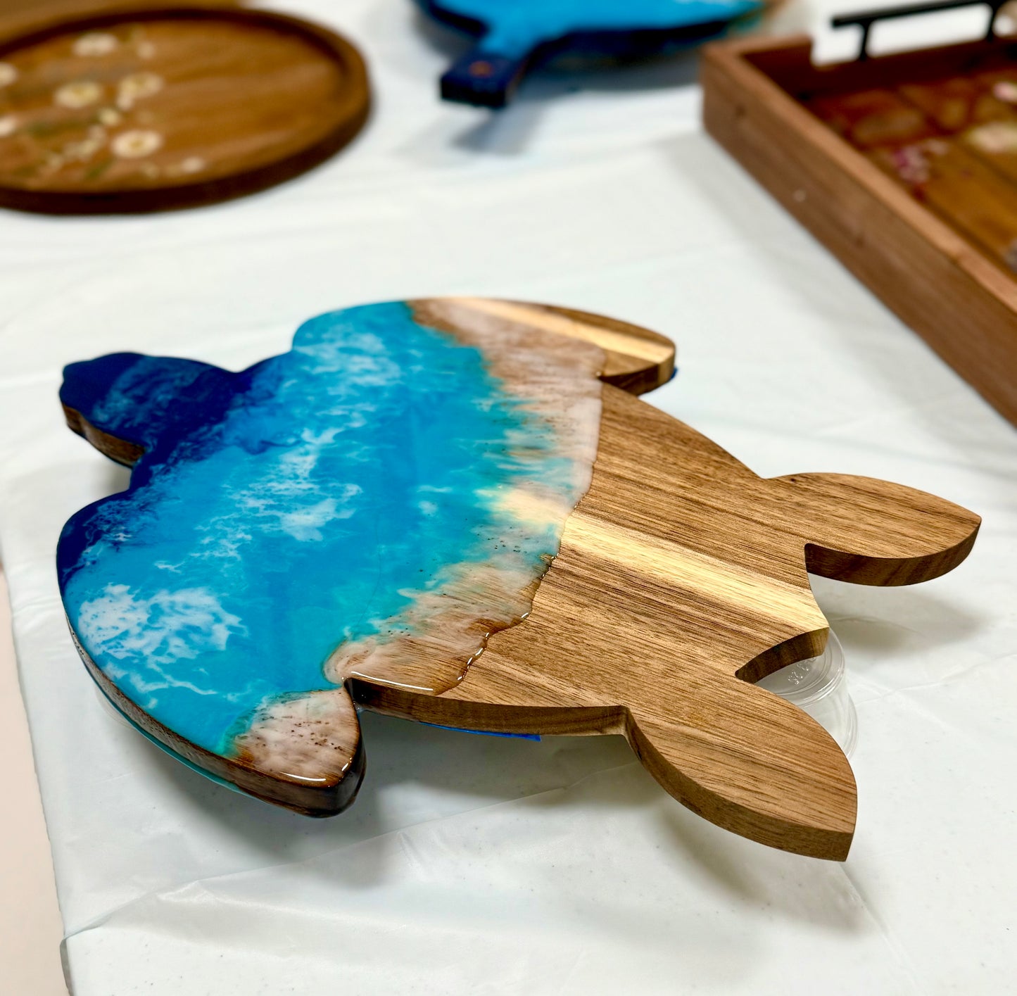 9/23/2025-Resin Pressed Flower & Charcuterie Board and Tray Workshop @ Michael's Harborside Restaurant