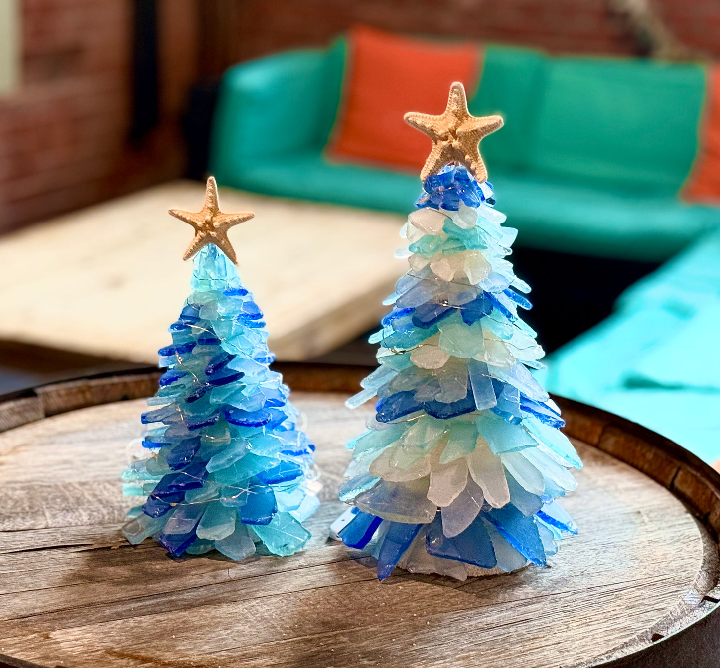 Tumbled Glass Projects (Trees, succulents, Gnomes & Wreaths)