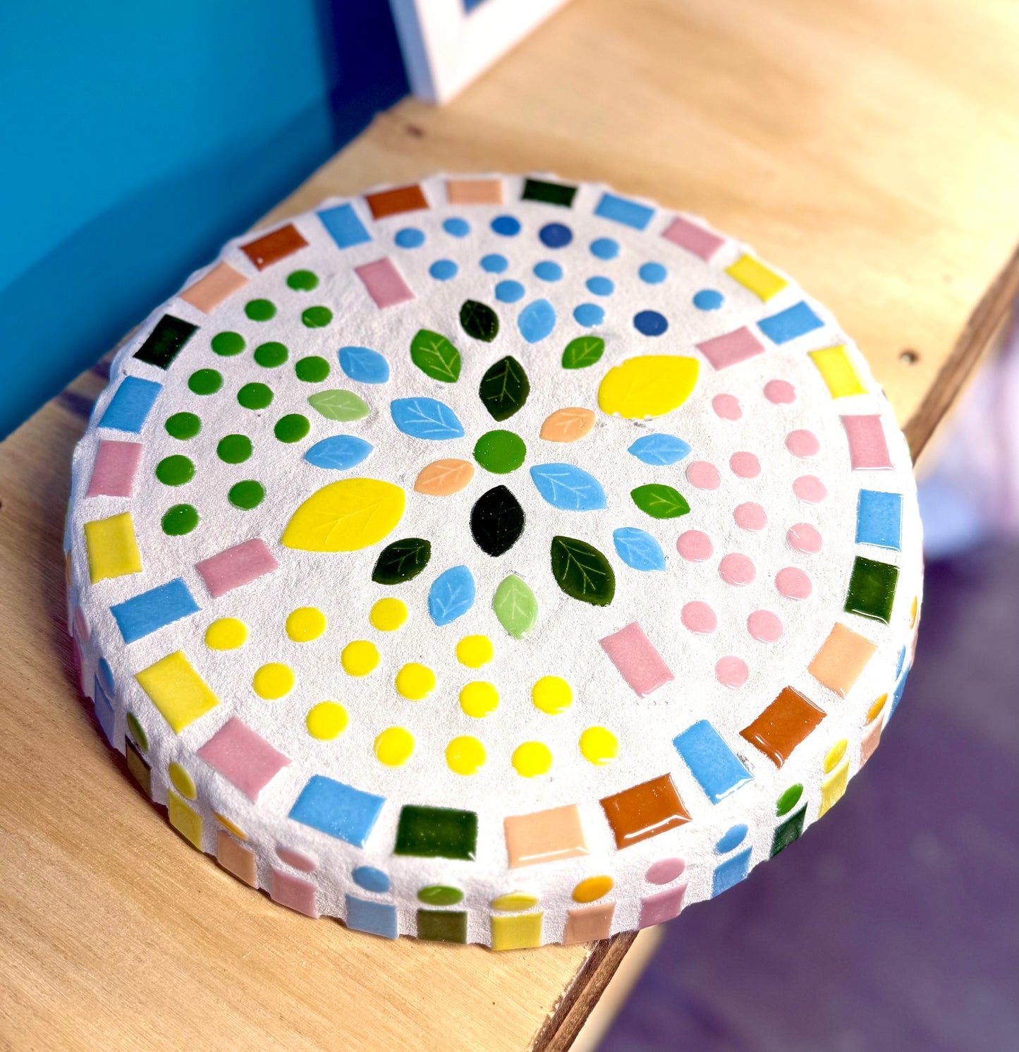 7/7/2026-Mosaic Stepping Stone Class @ Art Workz Creative Studio (11 Chestnut st. 2nd Floor Amesbury, MA)