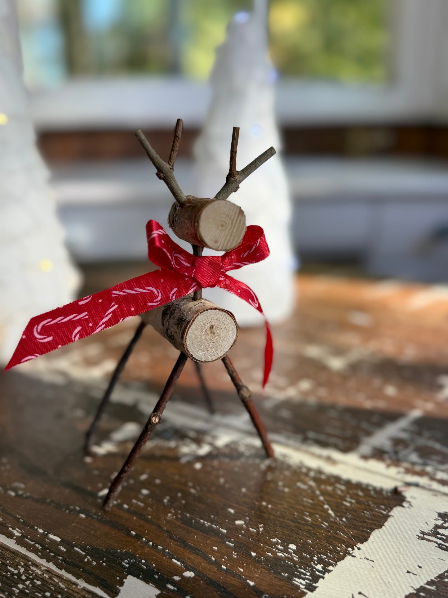 Reindeer Family and Sea Glass Tree Scene Take-Home Kits