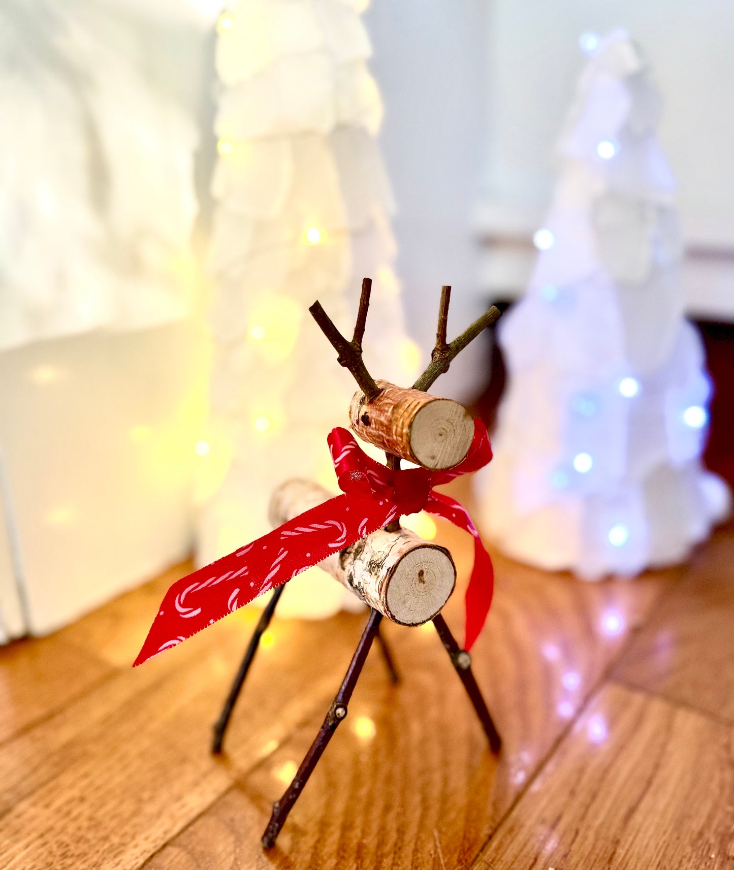 Reindeer Family and Sea Glass Tree Scene Take-Home Kits