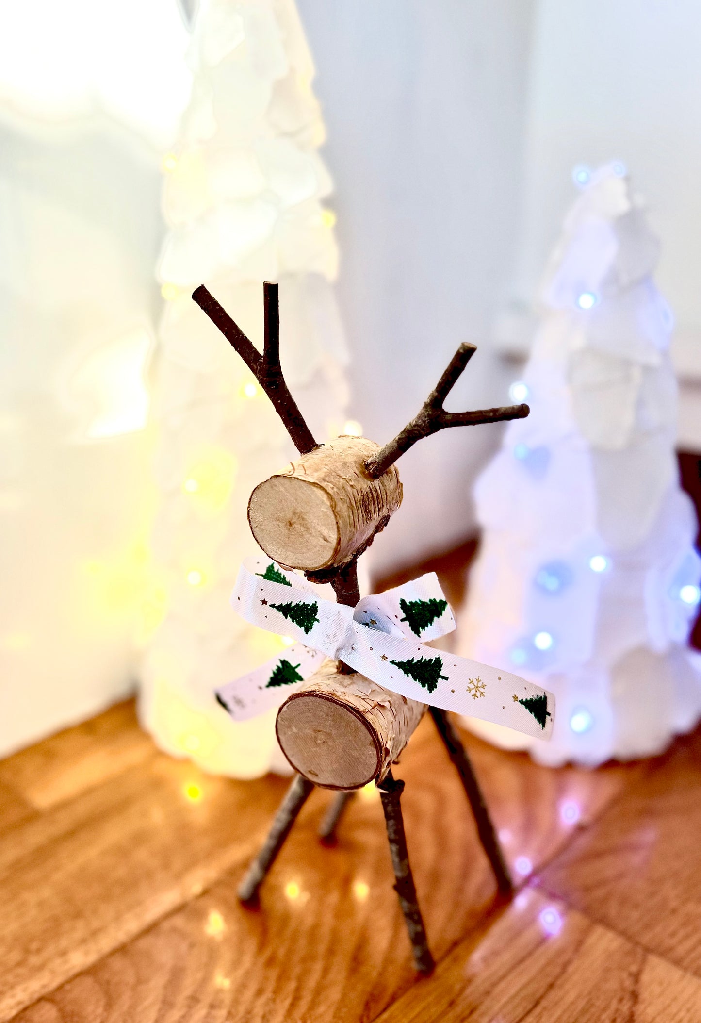 Reindeer Family and Sea Glass Tree Scene Take-Home Kits