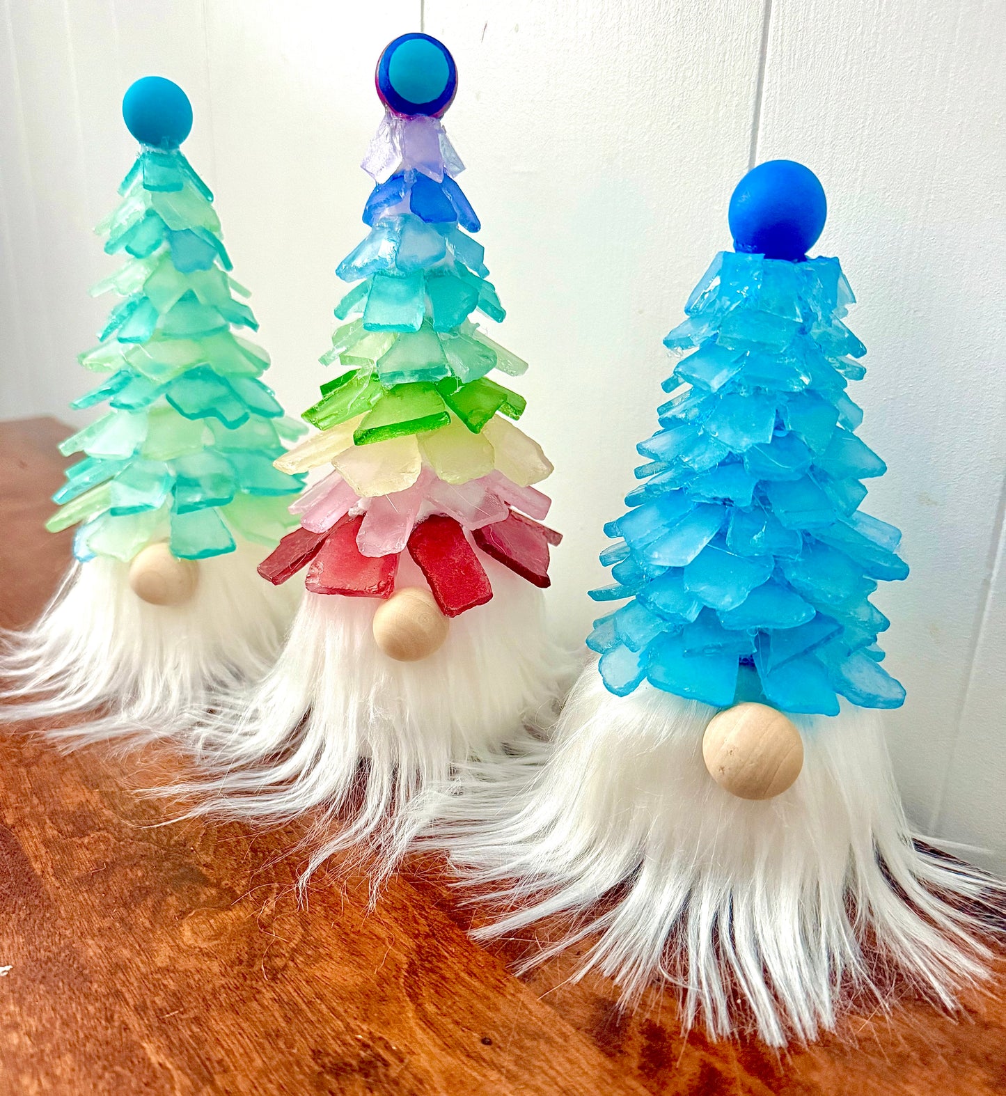 Tumbled Glass Grinchmas Tree & Gnome Take Home Kits!