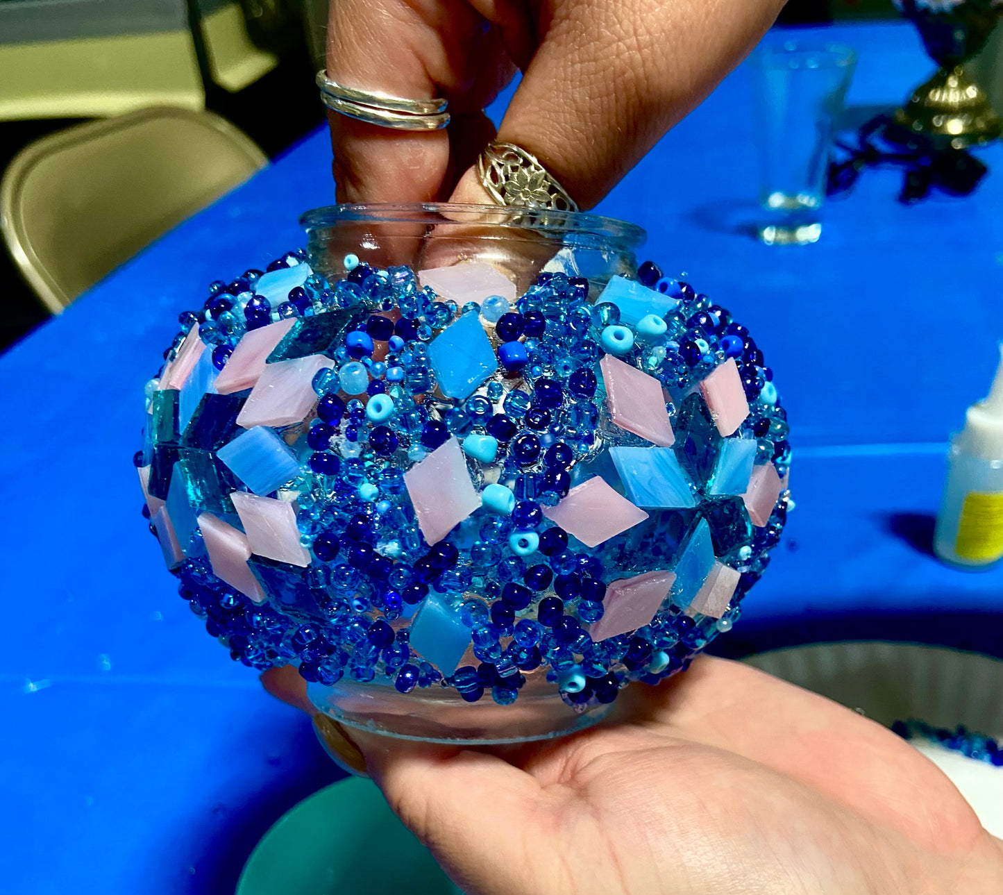 Mosaic Lamp Take-Home Kit