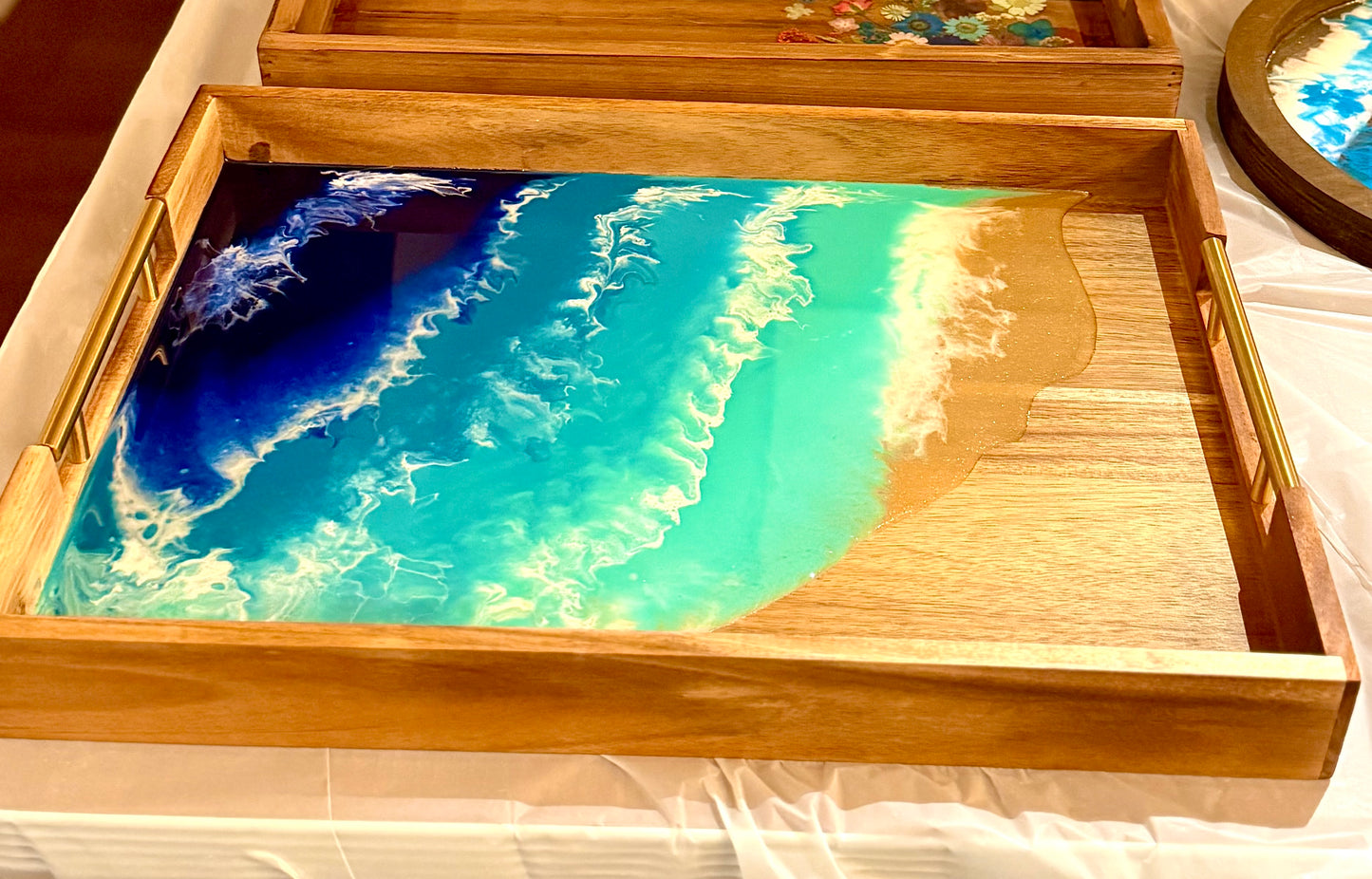 9/23/2025-Resin Pressed Flower & Charcuterie Board and Tray Workshop @ Michael's Harborside Restaurant