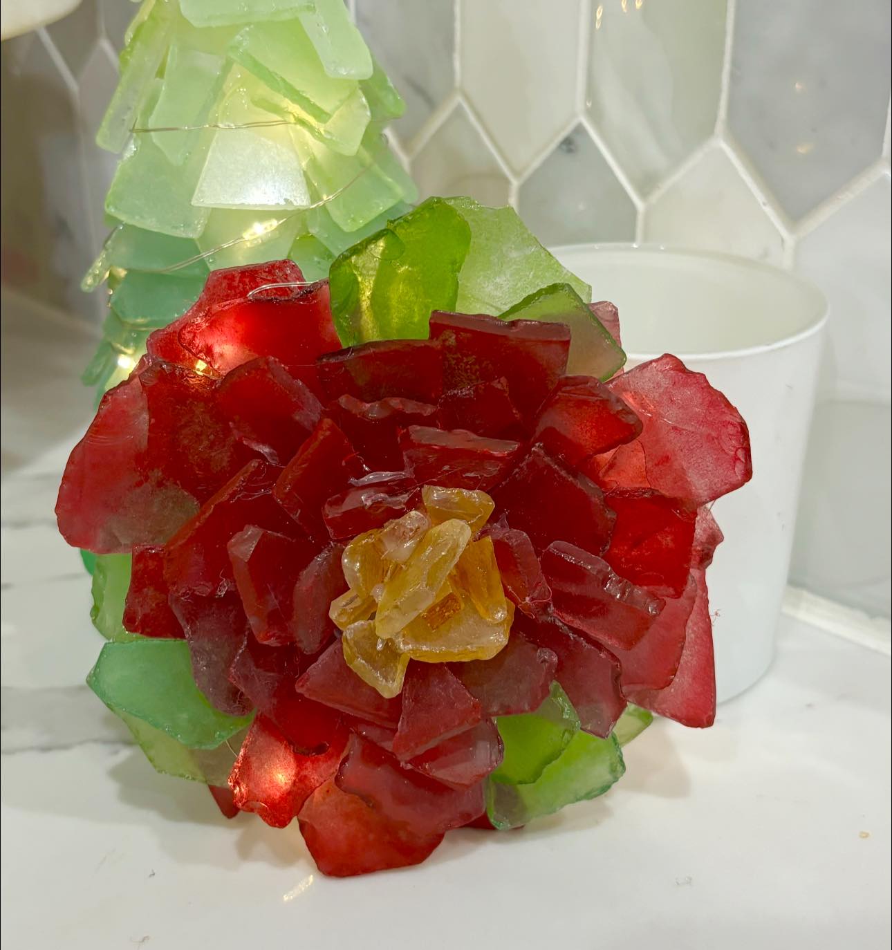 9/18/2025-Tumbled Glass Tree & Succulent Workshop @ Central Congregational Church