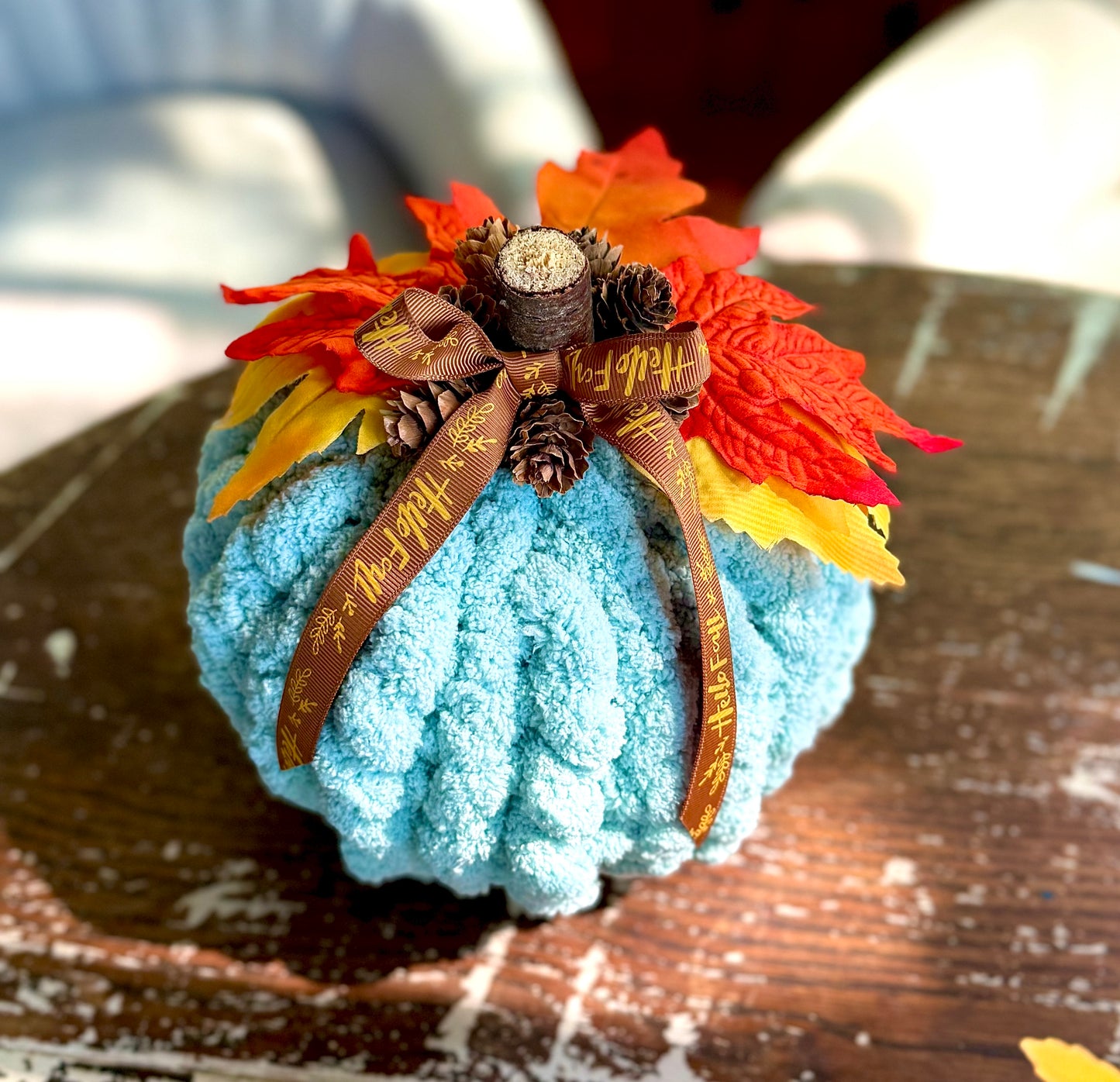 10/29/2025-Thick Cozy Blanket, Scarf & Fall Pumpkin Workshop @ Central Congregational Church Newburyport, MA