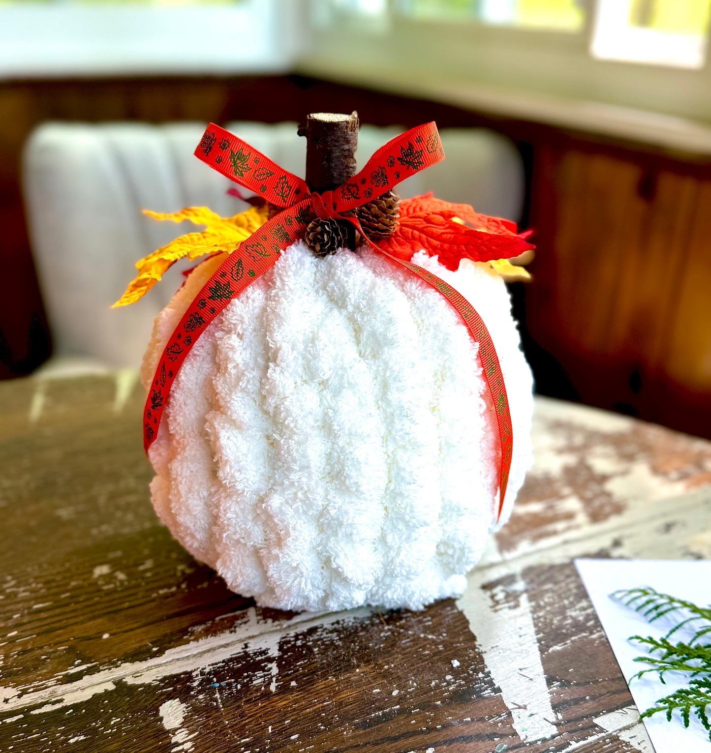 10/29/2025-Thick Cozy Blanket, Scarf & Fall Pumpkin Workshop @ Central Congregational Church Newburyport, MA