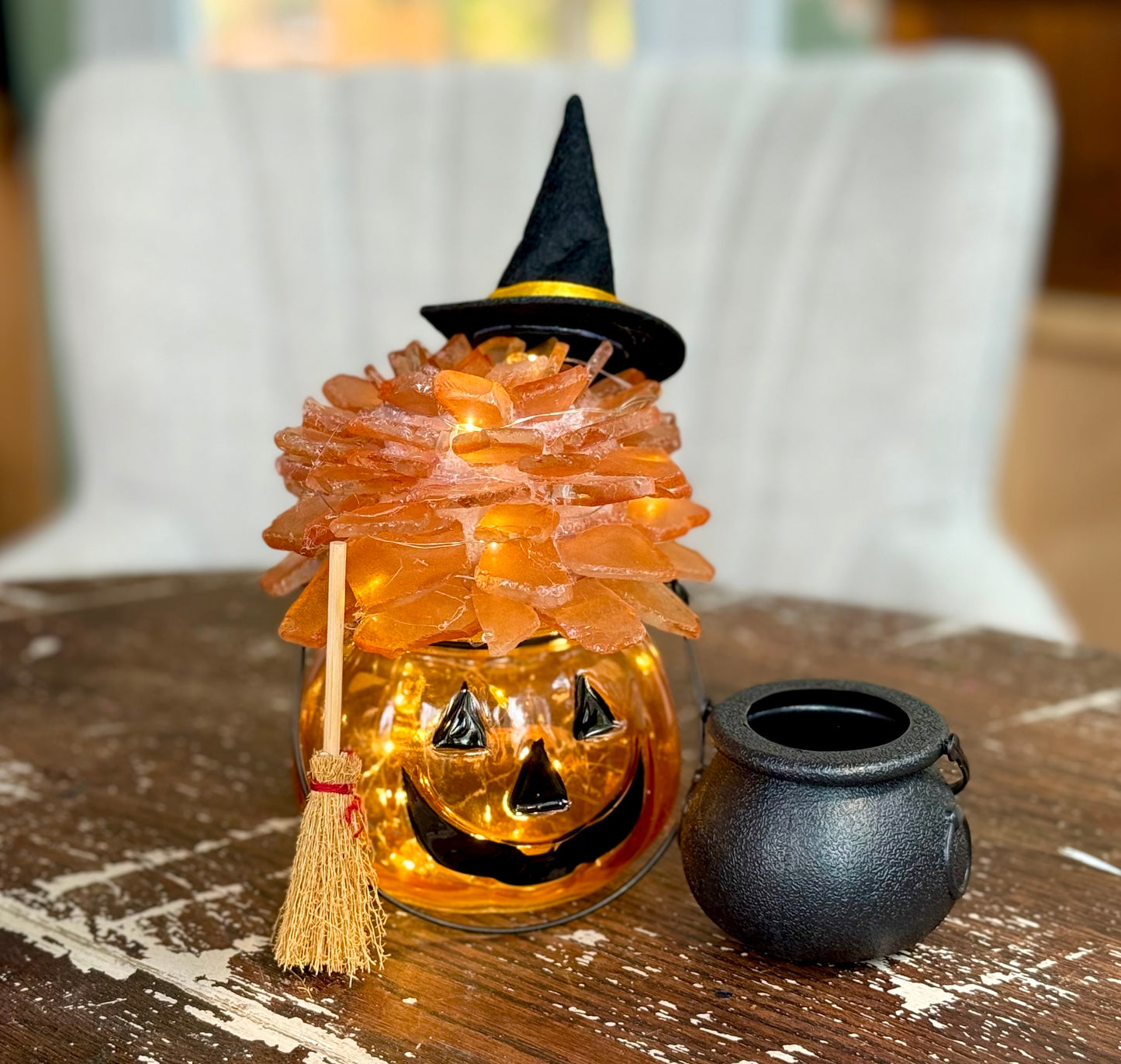 9/25/2025-Halloween Tumbled Glass Sanderson Sisters and Pumpkin Succulent Workshop @ BareWolf Brewing in Amesbury, MA