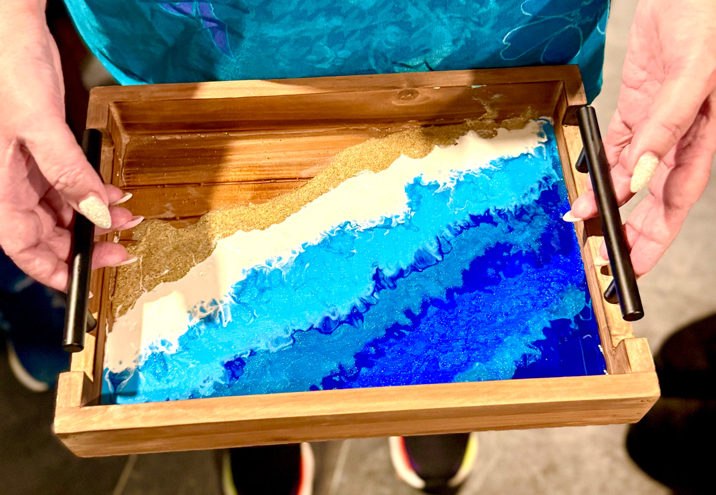 11/9/2025-Resin Pressed Flower & Charcuterie Board and Tray Private Party Workshop