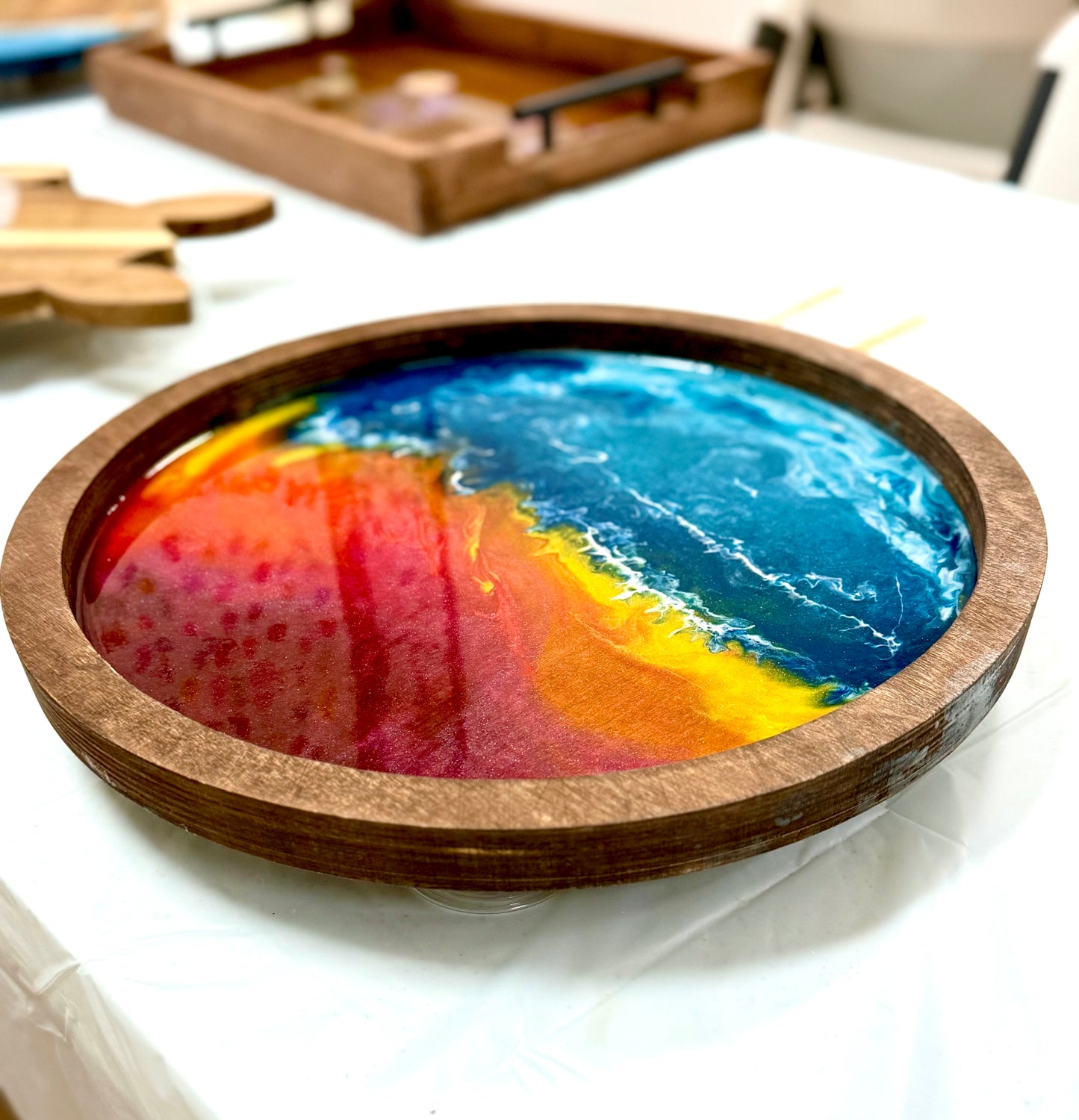 9/23/2025-Resin Pressed Flower & Charcuterie Board and Tray Workshop @ Michael's Harborside Restaurant