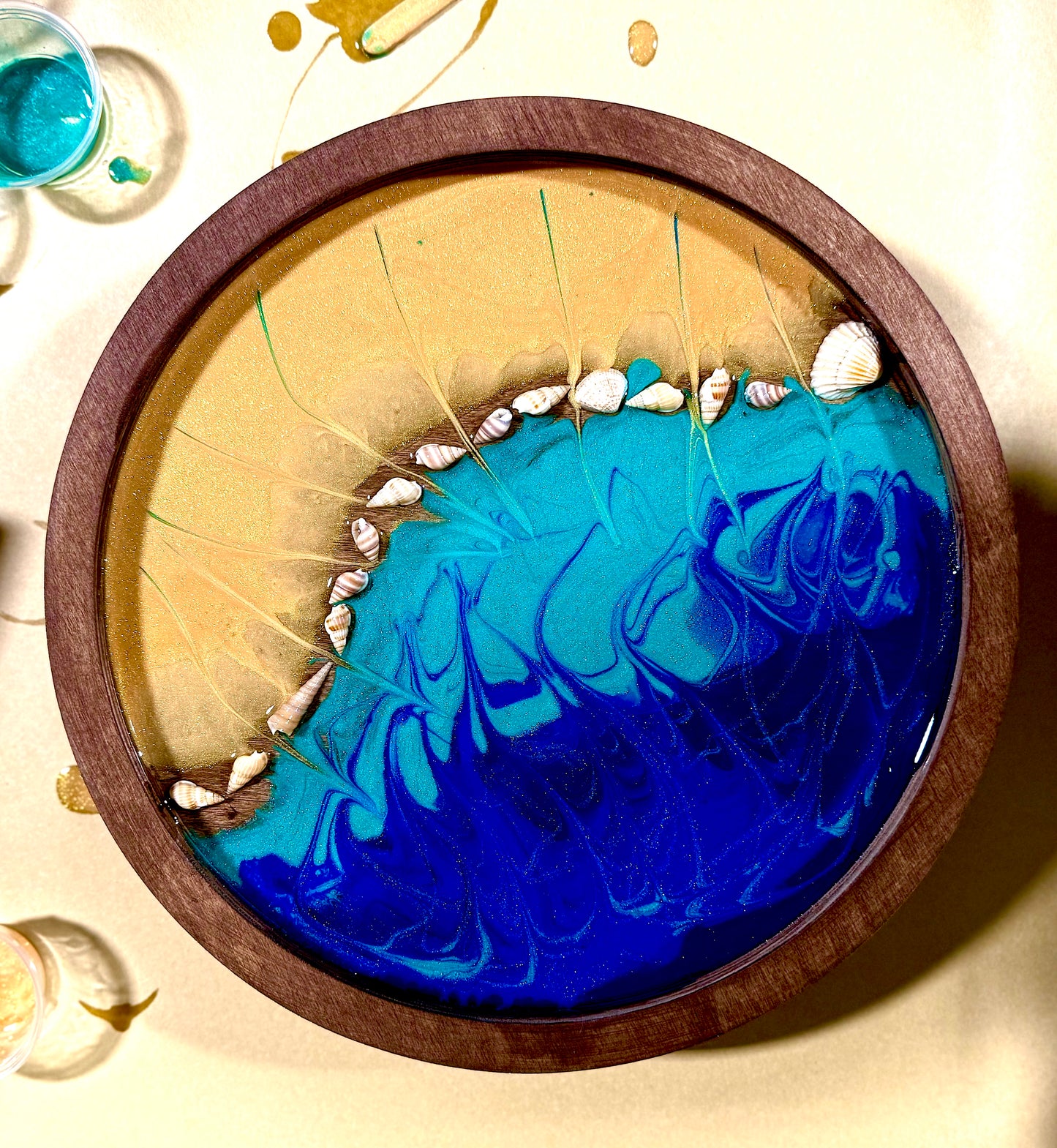 11/9/2025-Resin Pressed Flower & Charcuterie Board and Tray Private Party Workshop