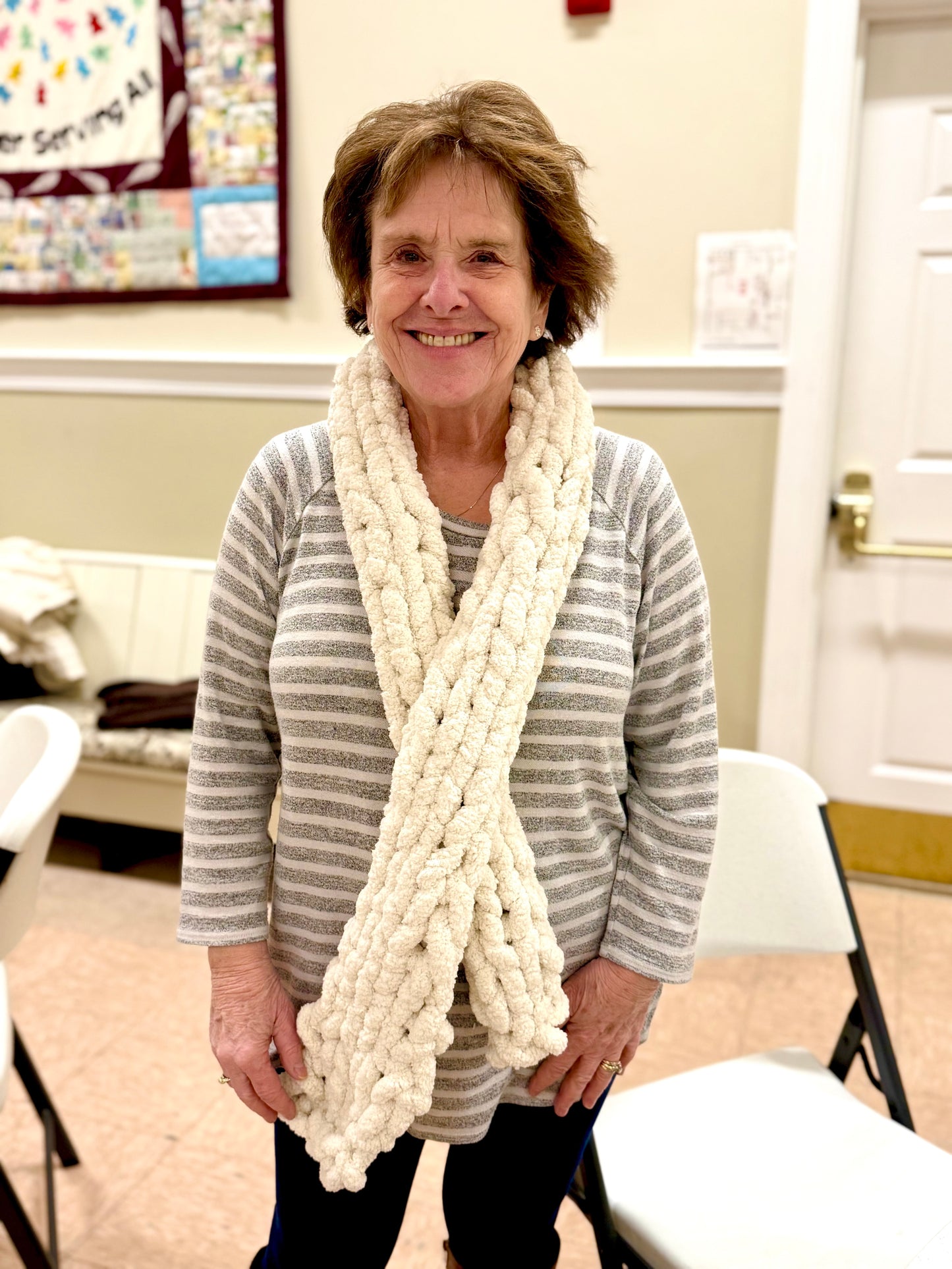 10/29/2025-Thick Cozy Blanket and Scarf Workshop @ Central Congregational Church Newburyport, MA