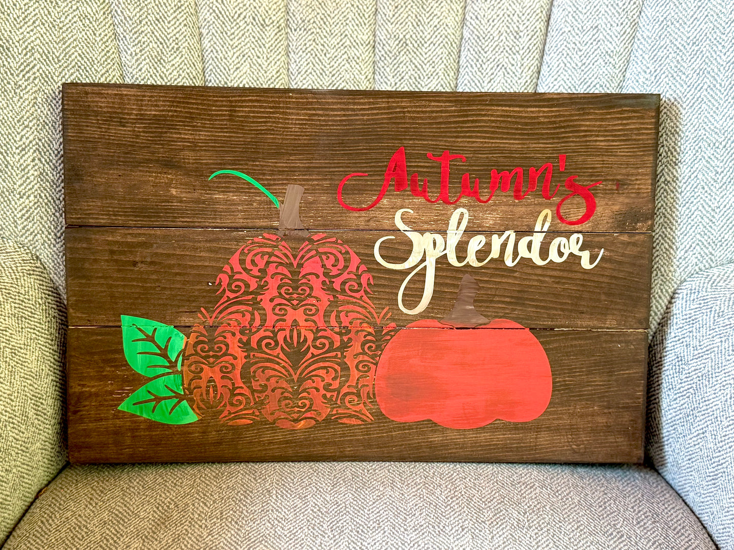 10/8/2025-Fall Themed Signs, Trays, & Clocks @ Central Congregational Church