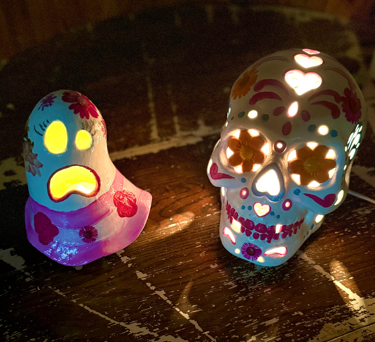 10/22/2025-Halloween Ceramic Lamp & Light up Painting @Central Congregational Church in Newburyport