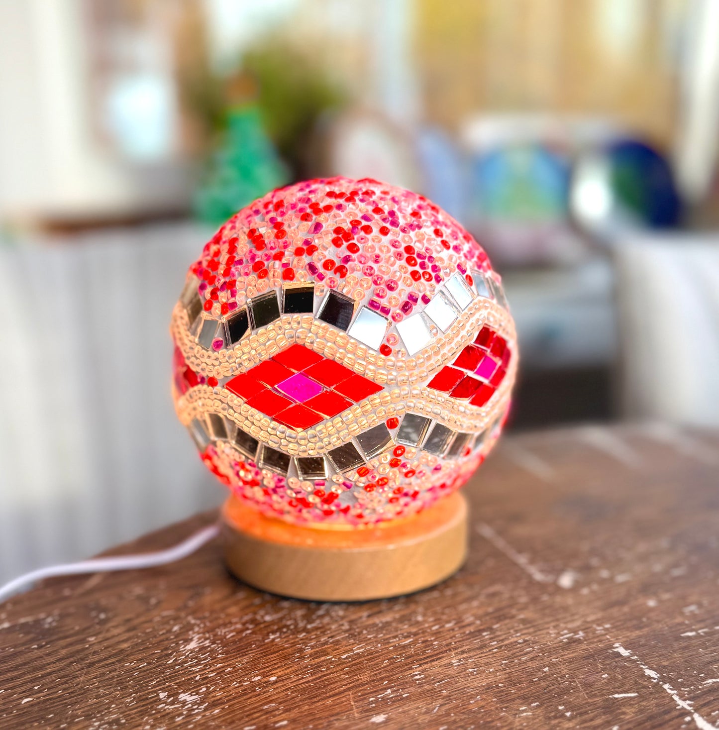 Mosaic Table lamp/night light