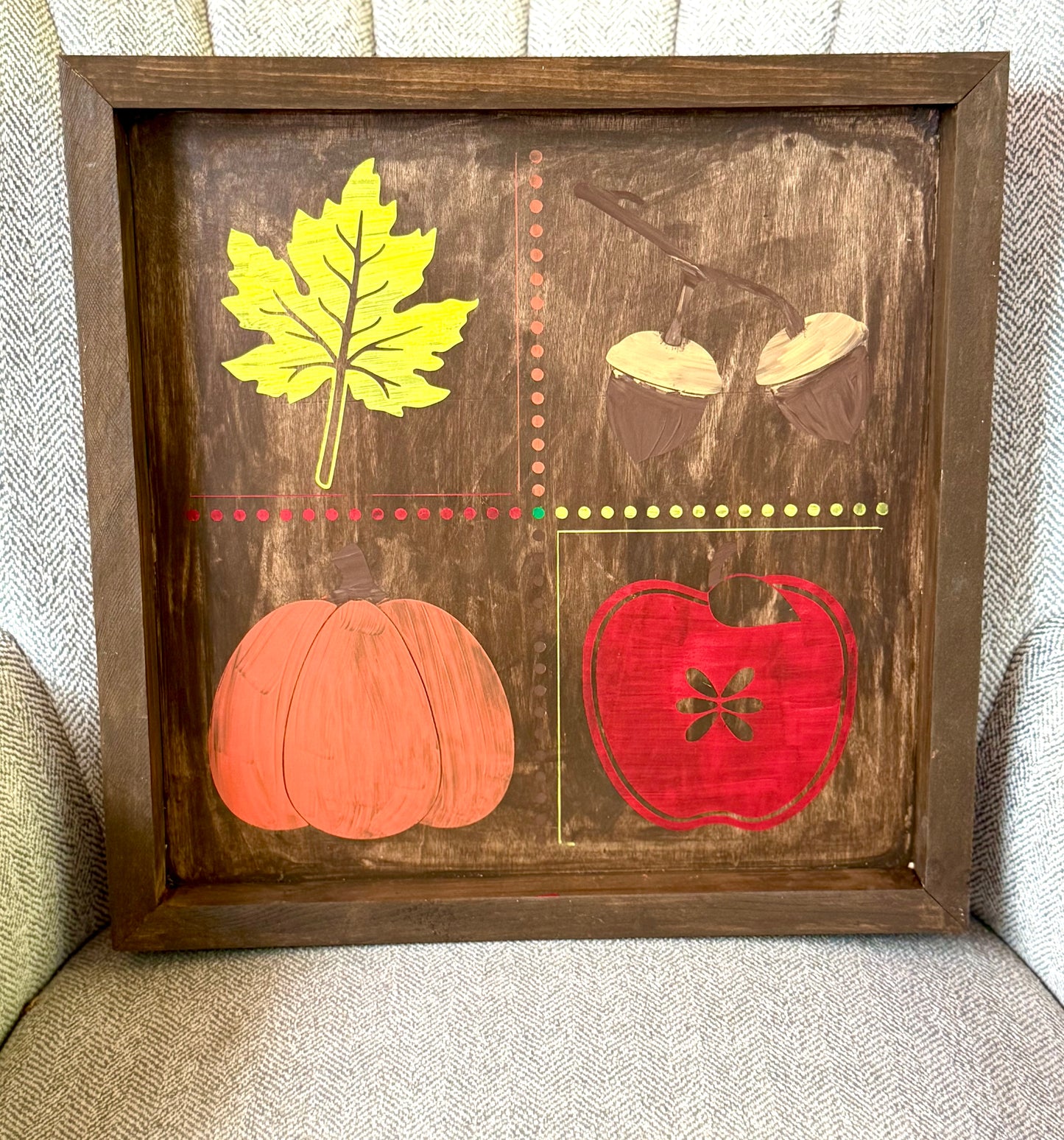 10/8/2025-Fall Themed Signs, Trays, & Clocks @ Central Congregational Church