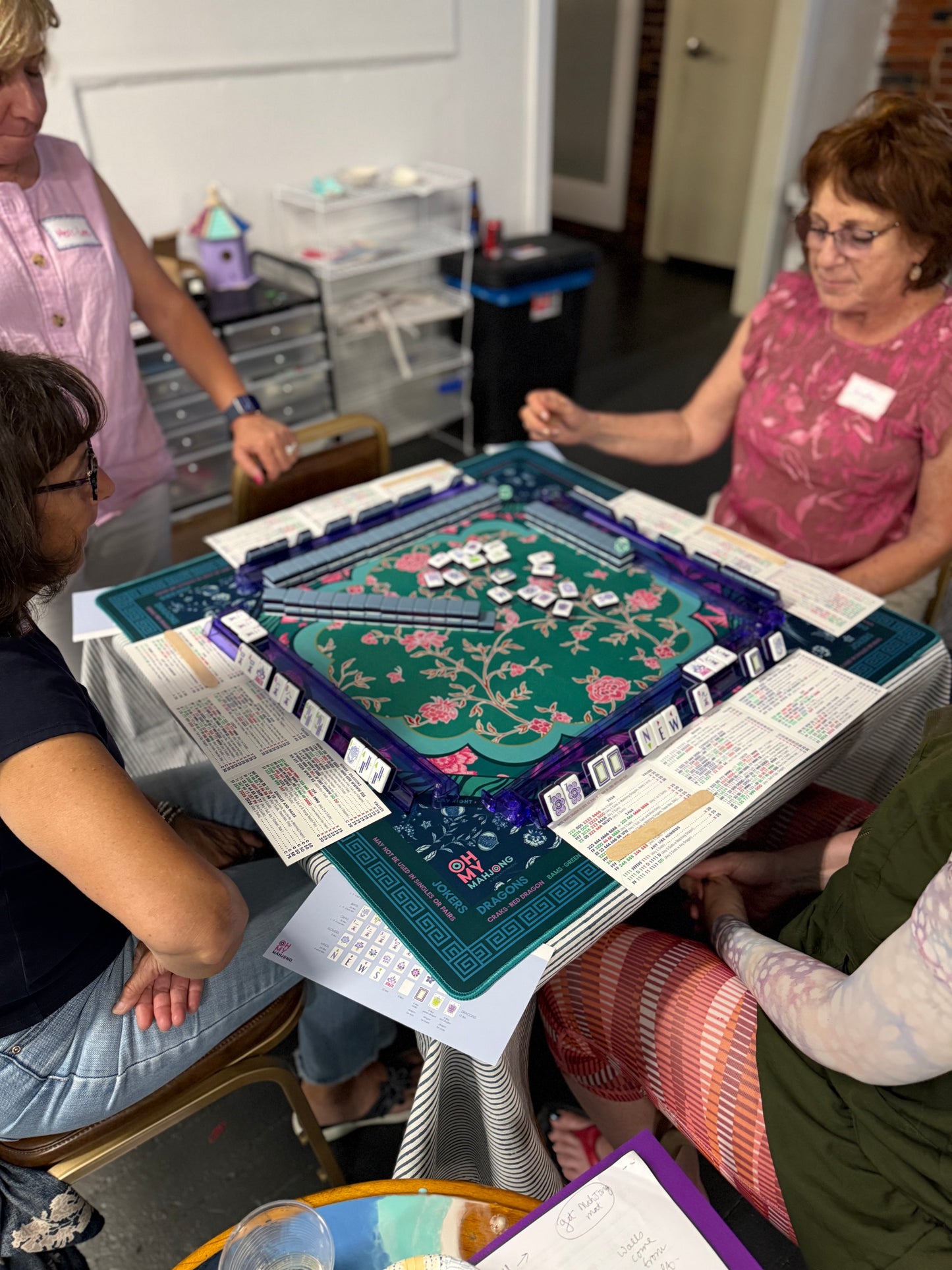 Sept. 21, 28th & Oct. 5 2026-American Mahjong 101 @Art Workz Creative Studio (11 Chestnut st. 2nd floor Amesbury, MA)