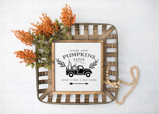 Fall Framed Signs