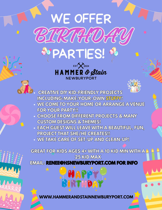 Tie Dye Birthday party