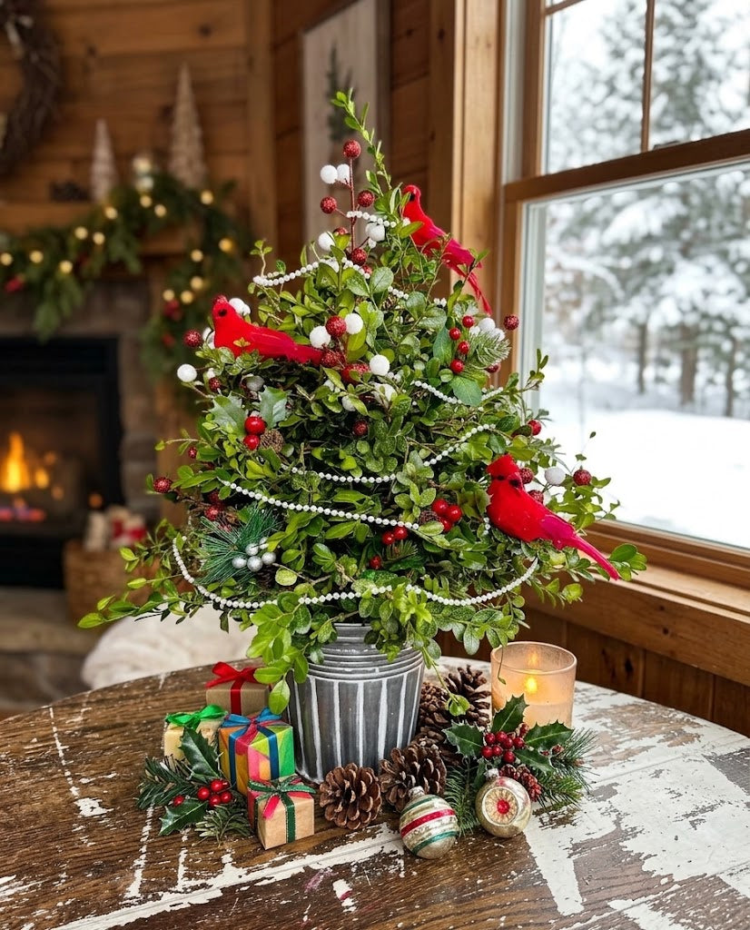 12/4/2026 Fresh Boxwood Tree Workshop @ Art Workz Creative Studio-Amesbury, MA