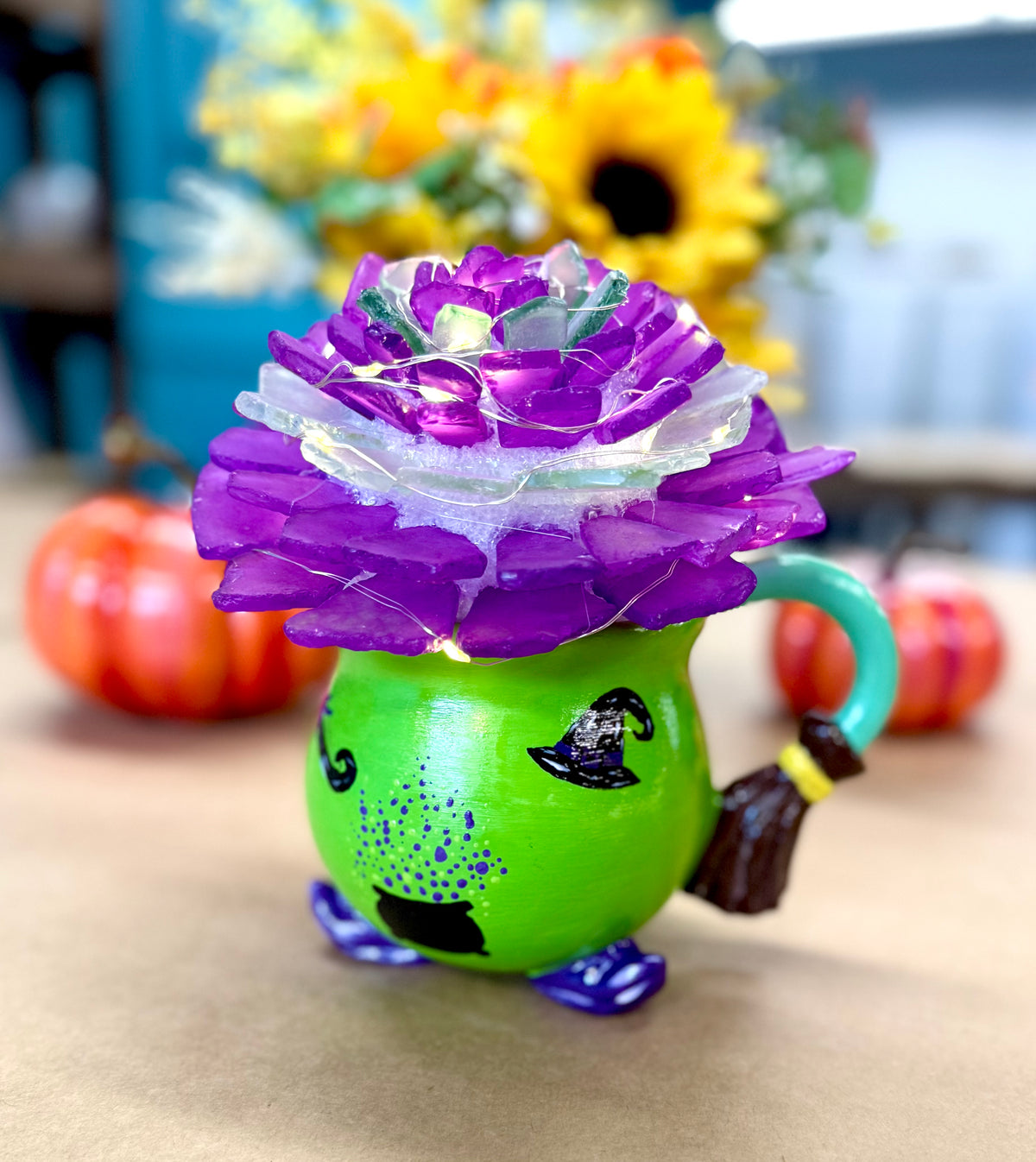 Witches’ Brew Mug & Potion (tumbled glass) Mail-Home Kit