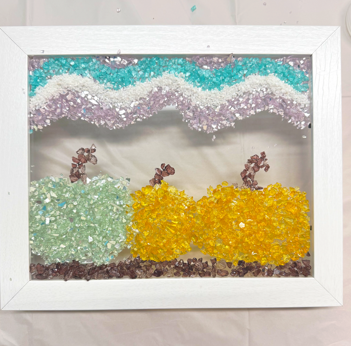10/15/2026-Fall Framed Glass Workshop @Art Workz Creative Studio (11 Chestnut St. 2nd Floor) Amesbury