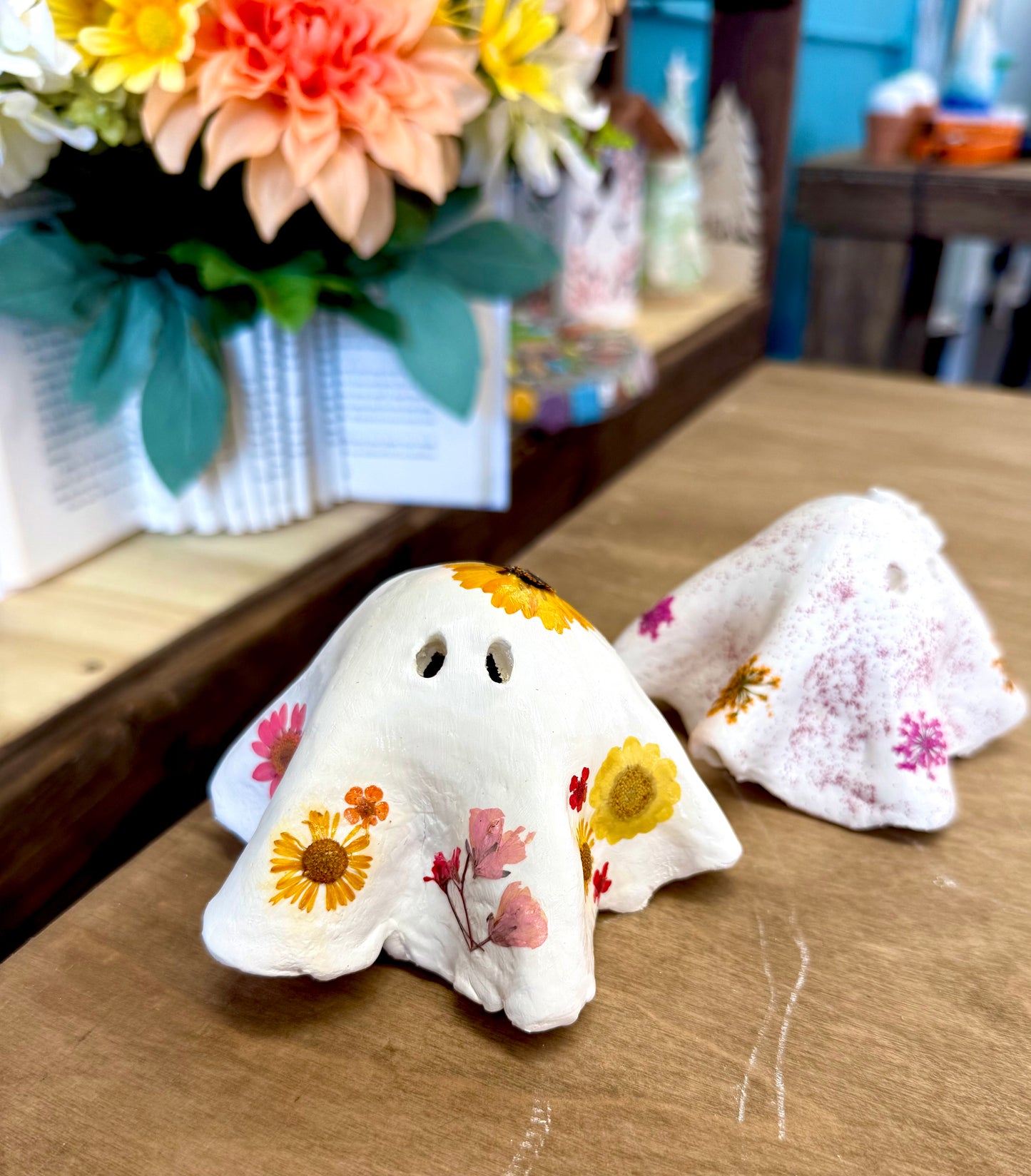9/23 & 9/30 2-Day Clay Ghost & Pumpkin Workshop @Art Workz Creative Studio Amesbury, MA