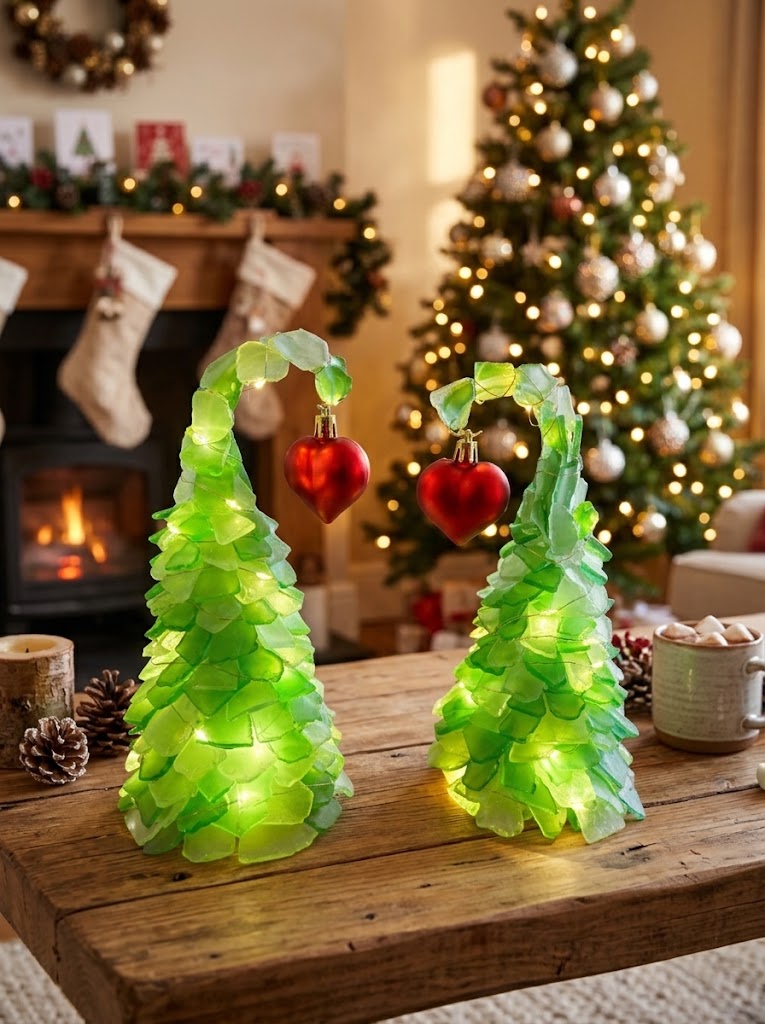 Tumbled Glass Gnome & Grinchmas Tree Kits