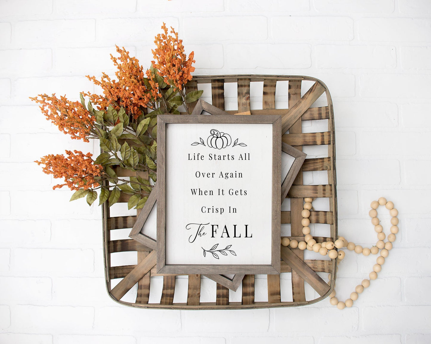 Fall Framed Signs