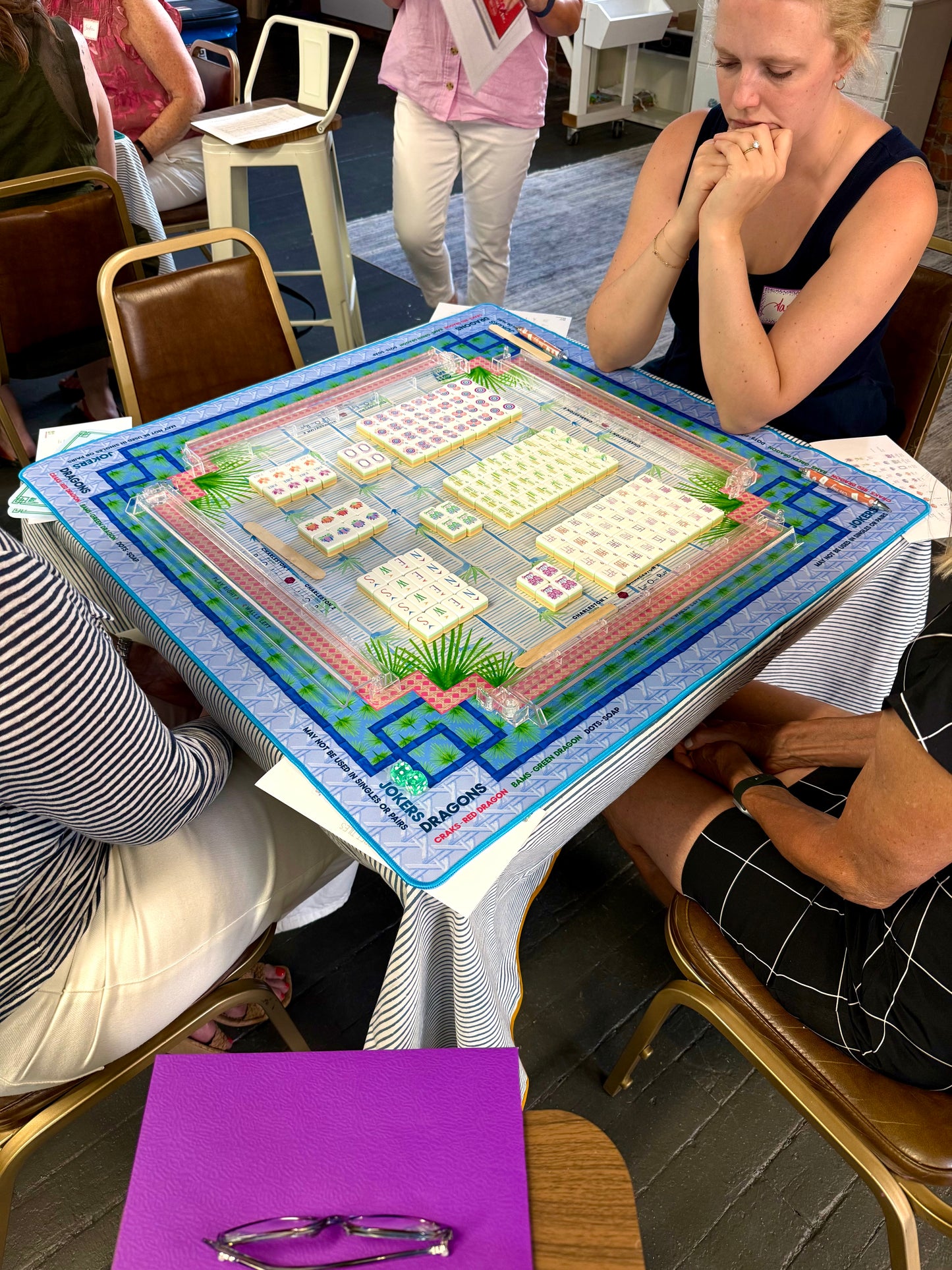 Sept. 21, 28th & Oct. 5 2026-American Mahjong 101 @Art Workz Creative Studio (11 Chestnut st. 2nd floor Amesbury, MA)