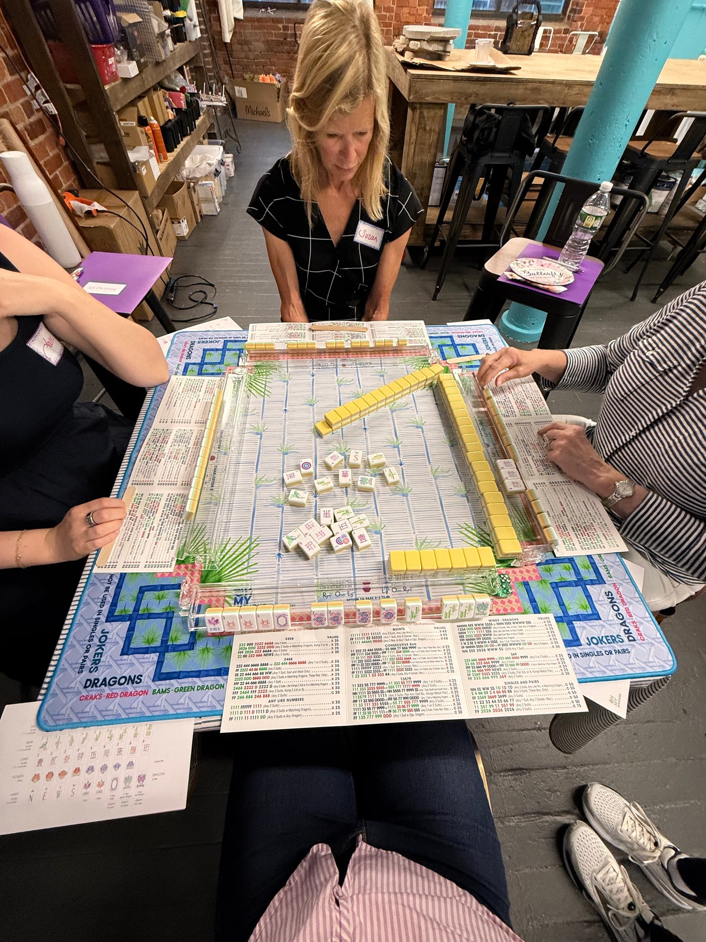 Sept. 21, 28th & Oct. 5 2026-American Mahjong 101 @Art Workz Creative Studio (11 Chestnut st. 2nd floor Amesbury, MA)