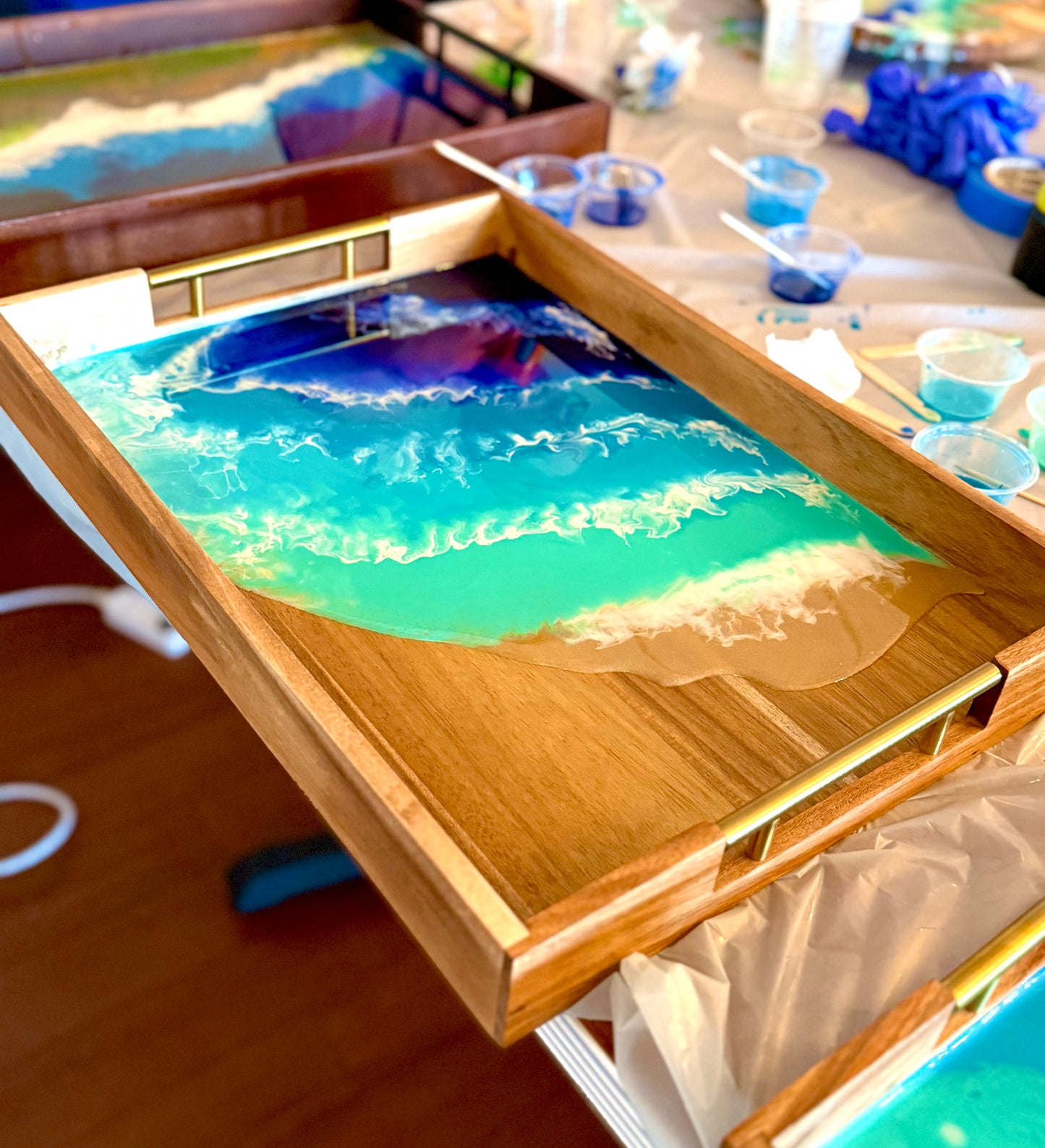 3/17/2026-Resin Pressed Flower & Charcuterie Board and Tray Workshop @ Michael's Harborside Restaurant