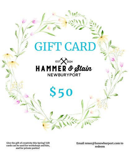 Hammer & Stain Newburyport Gift Card