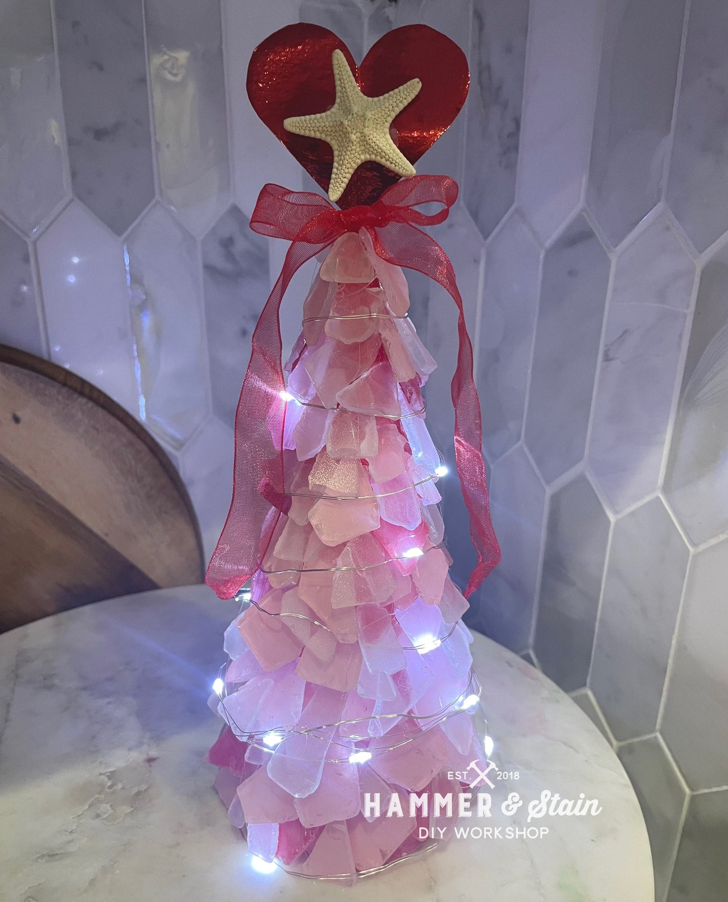 Sea Glass Tree Take/mail-Home Kit