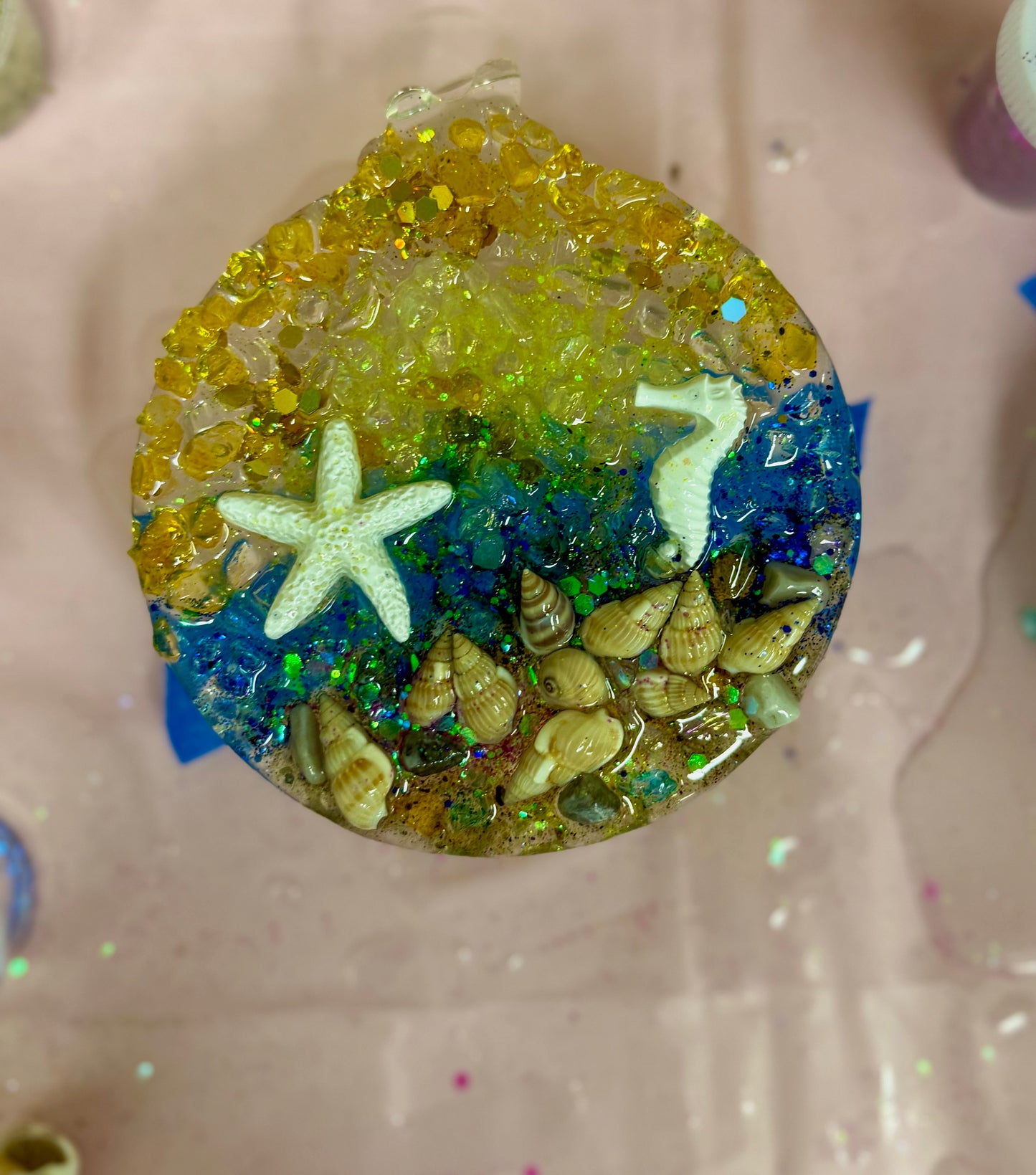 12/21/2025-KIDS' Crushed Glass Ornaments Workshop @ Momentum Fitness Studio