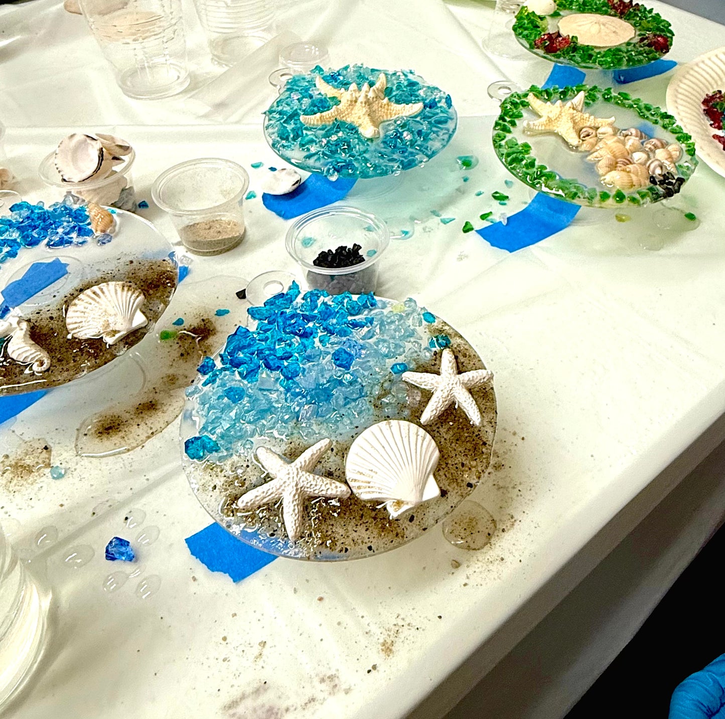 12/21/2025-KIDS' Crushed Glass Ornaments Workshop @ Momentum Fitness Studio