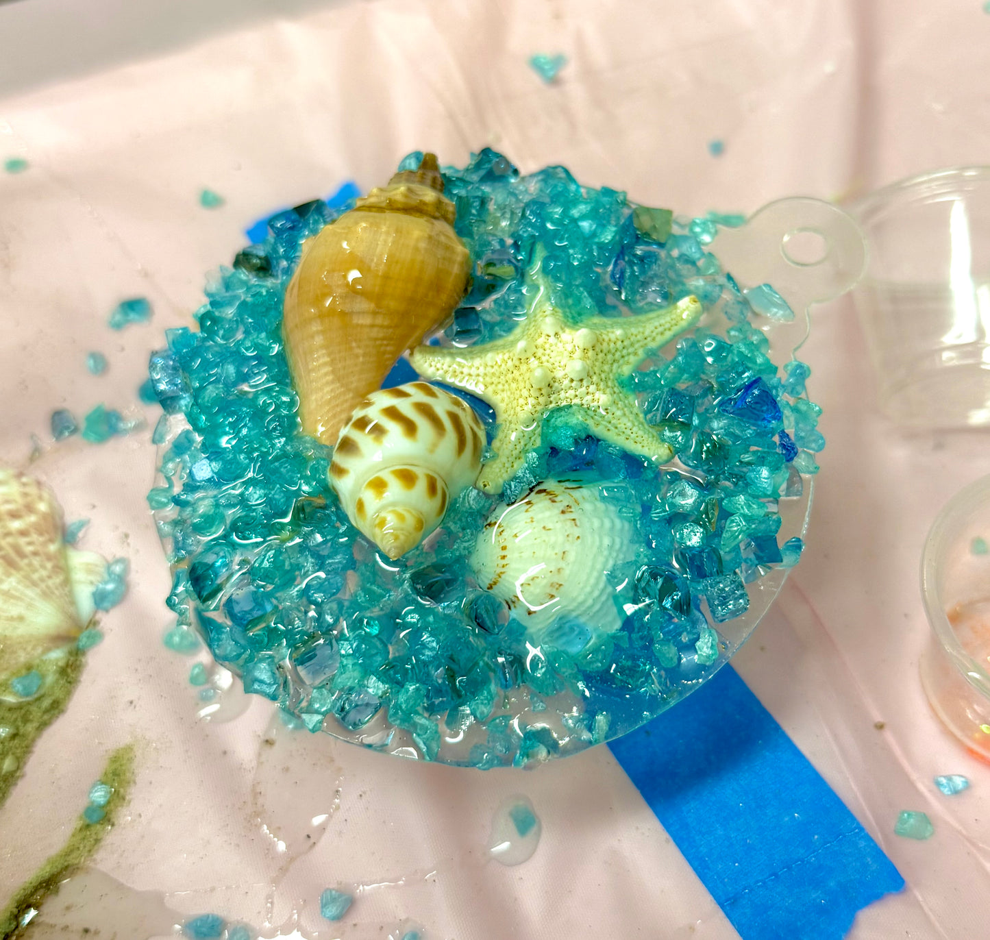 12/21/2025-KIDS' Crushed Glass Ornaments Workshop @ Momentum Fitness Studio