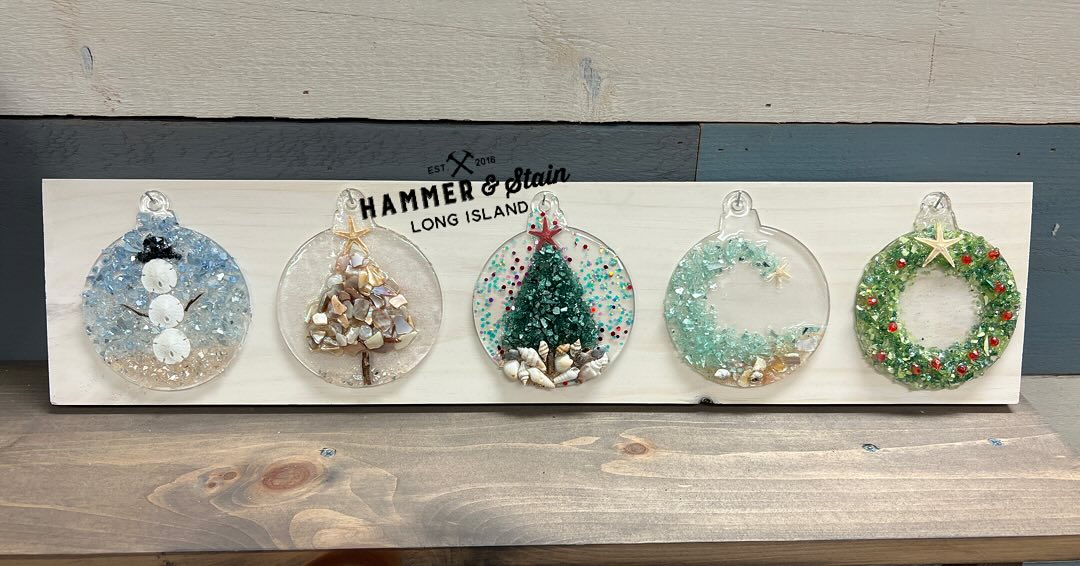 12/5/2024-Crushed Glass Sea Scape and Ornaments Workshop @ HouseBear Brewing