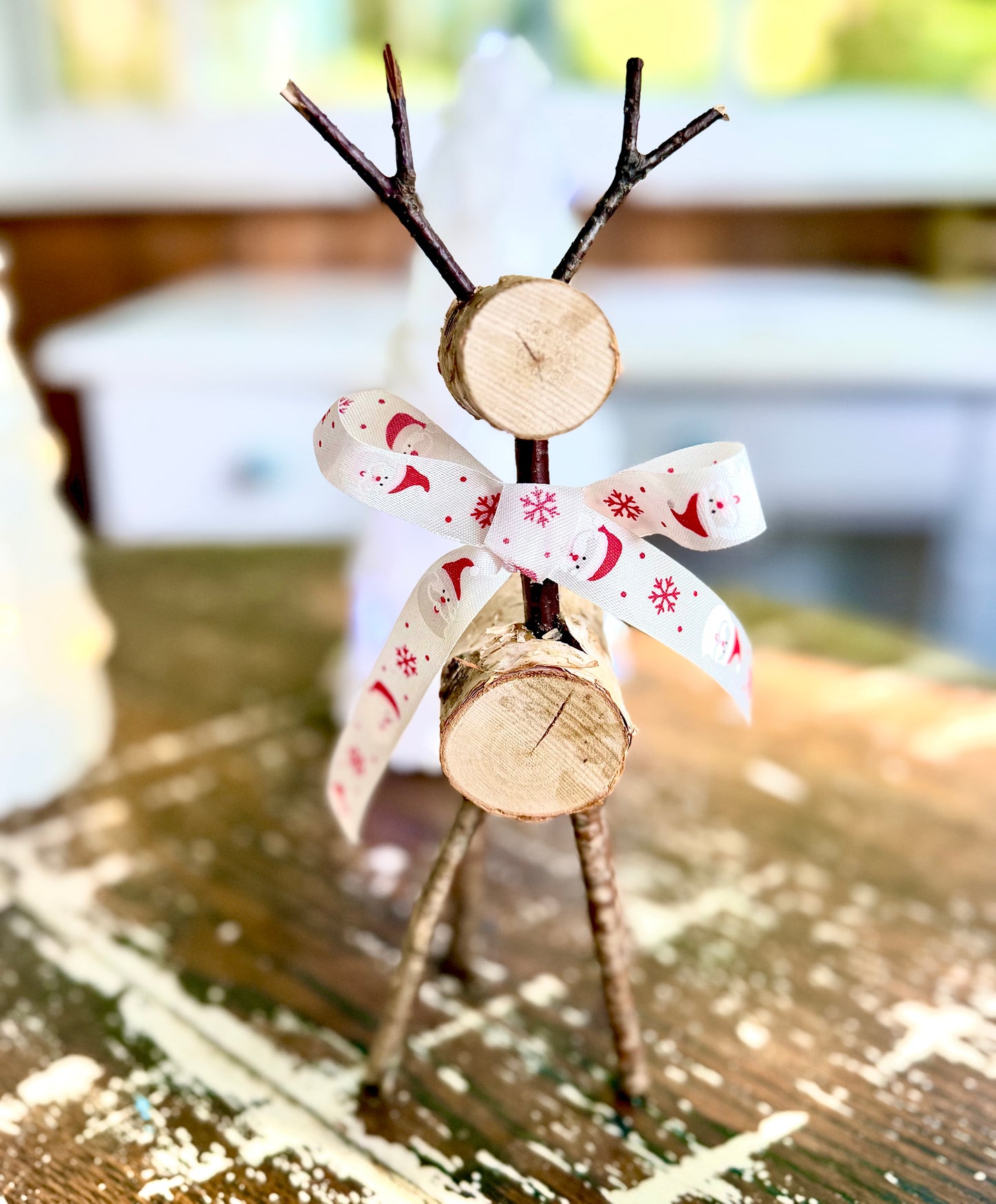 Reindeer Family and Sea Glass Tree Scene Take-Home Kits