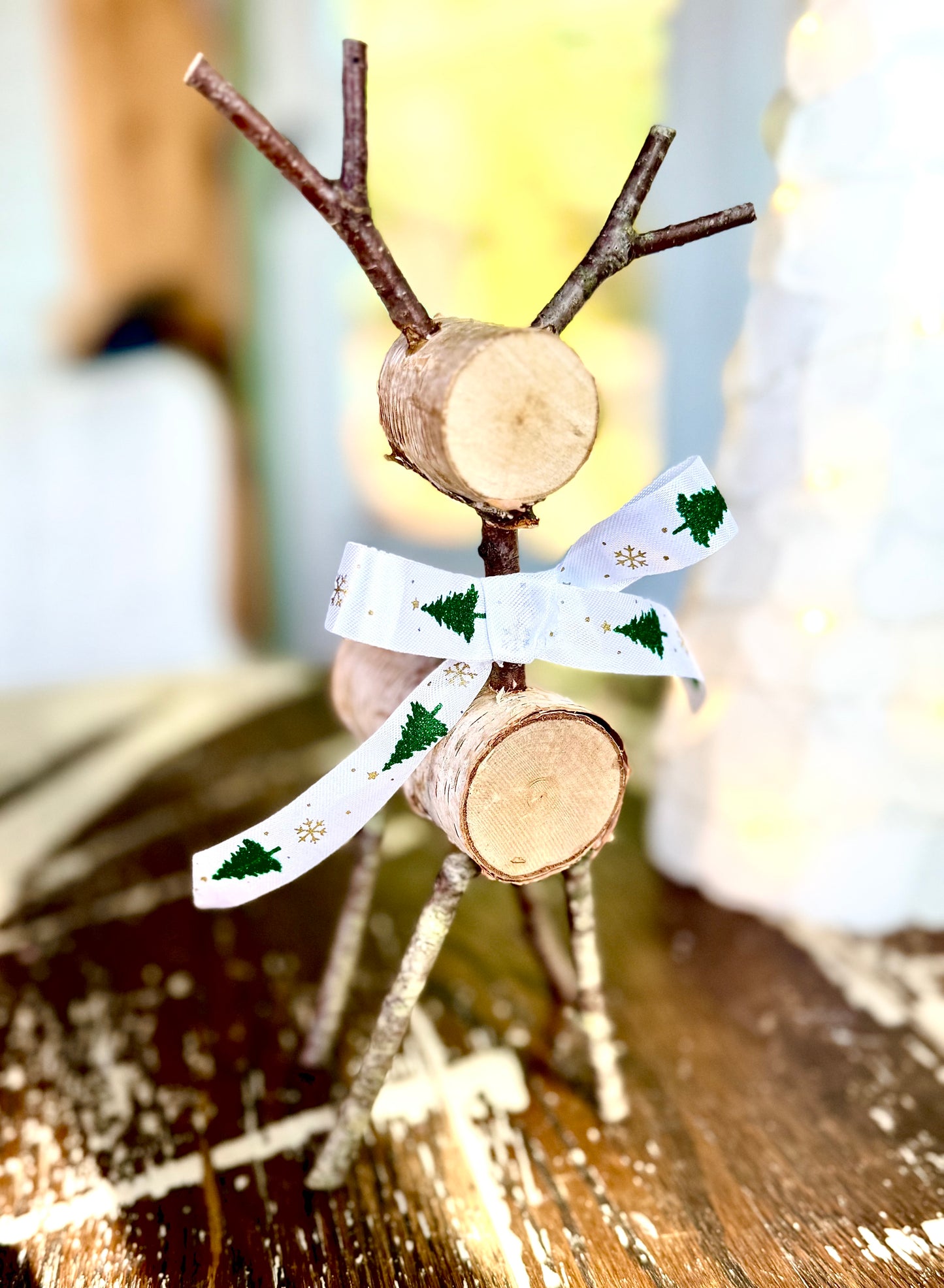 Reindeer Family and Sea Glass Tree Scene Take-Home Kits