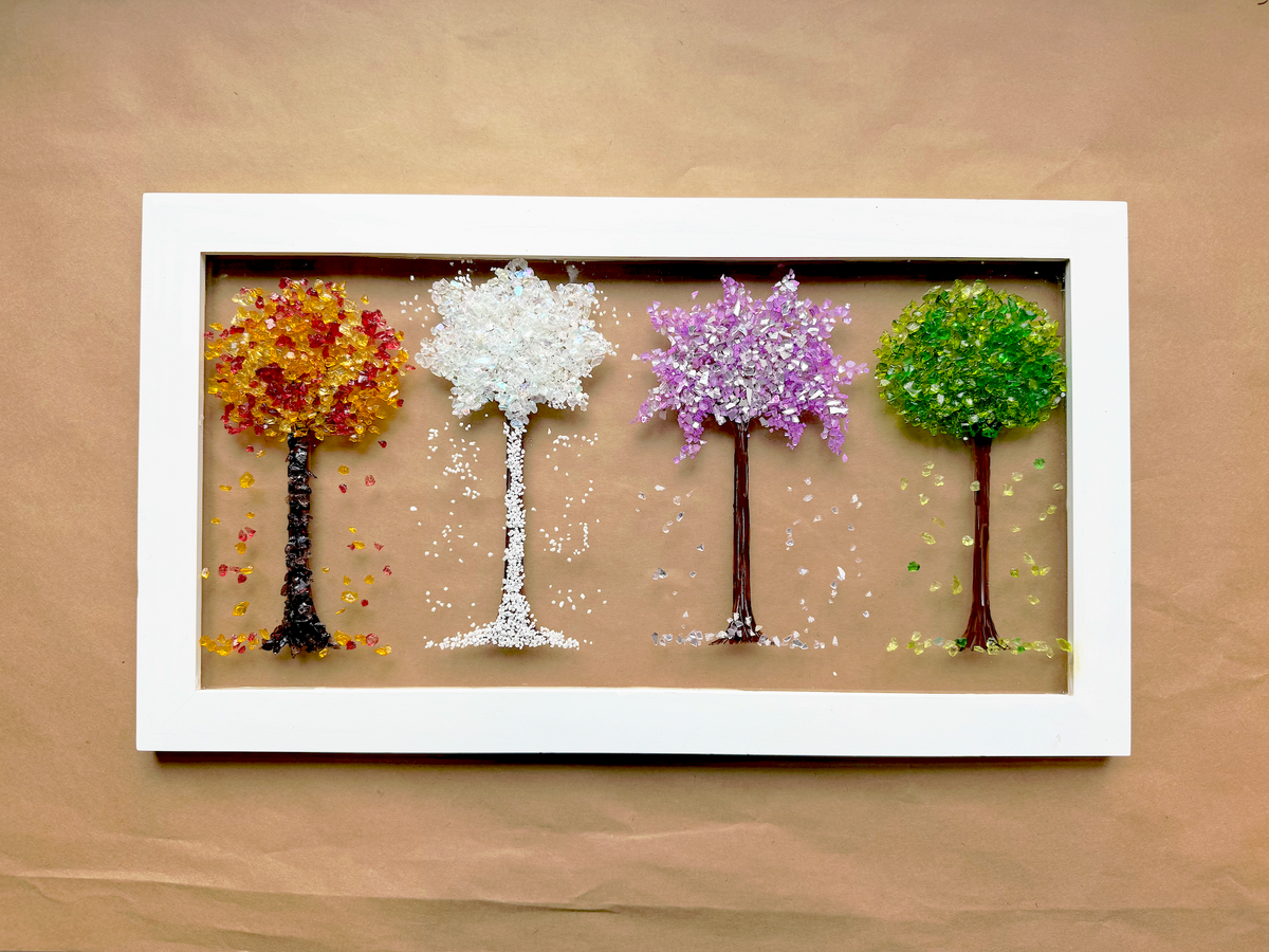 10/15/2026-Fall Framed Glass Workshop @Art Workz Creative Studio (11 Chestnut St. 2nd Floor) Amesbury