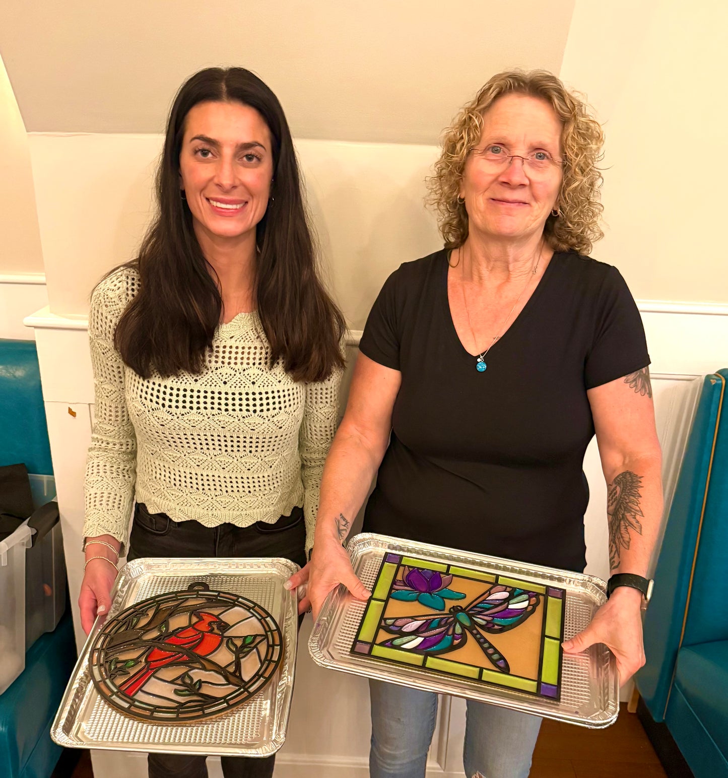 3/17/2026-Faux Stained Glass Sun Catcher Workshop @Michael's Harborside Restaurant Newburyport, MA