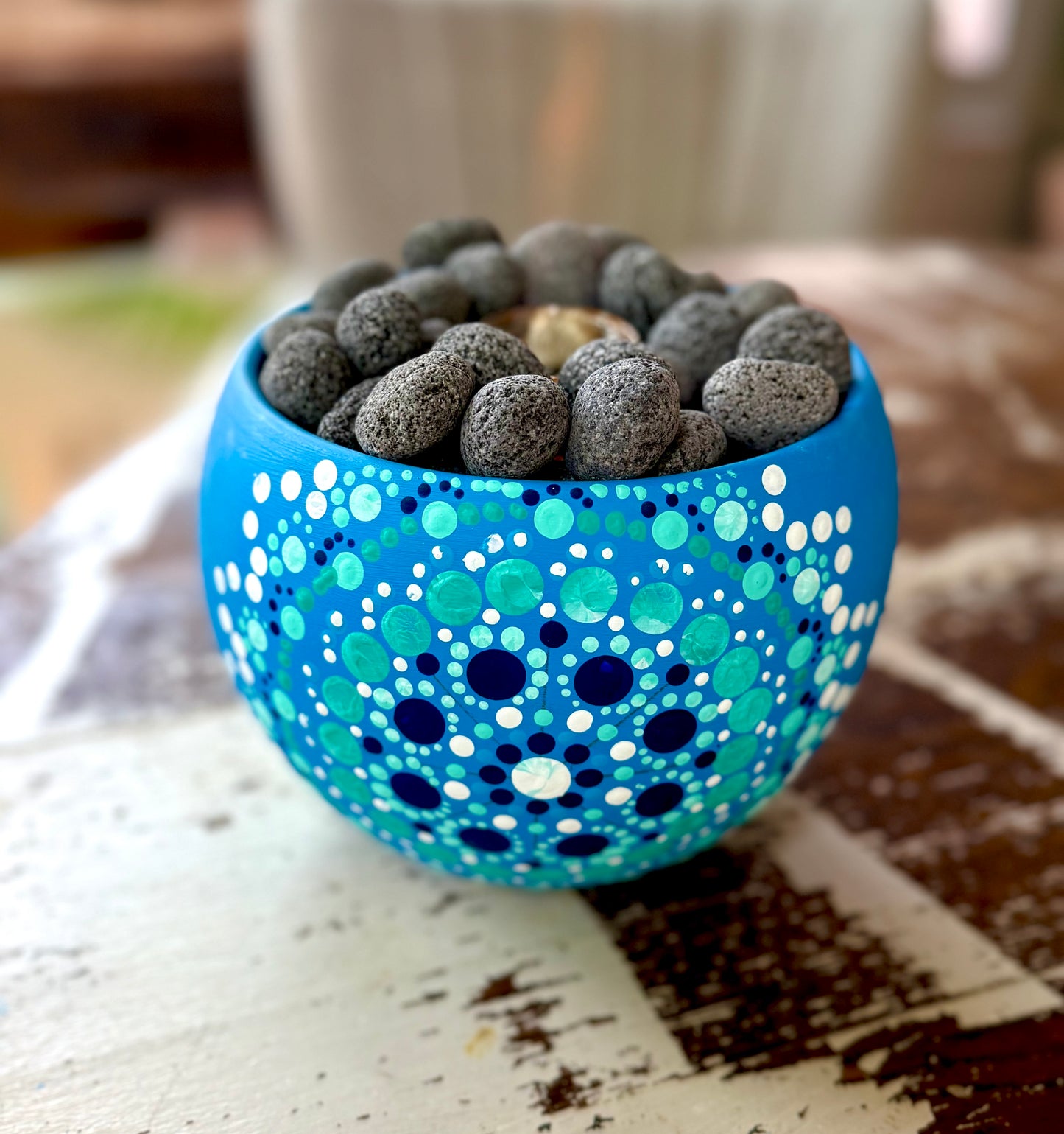 8/12/2026-Mandala Fire Bowl and Decoupage Flower Pot Workshop @Art Workz Creative Studio (11 Chestnut st. 2nd floor Amesbury, MA)