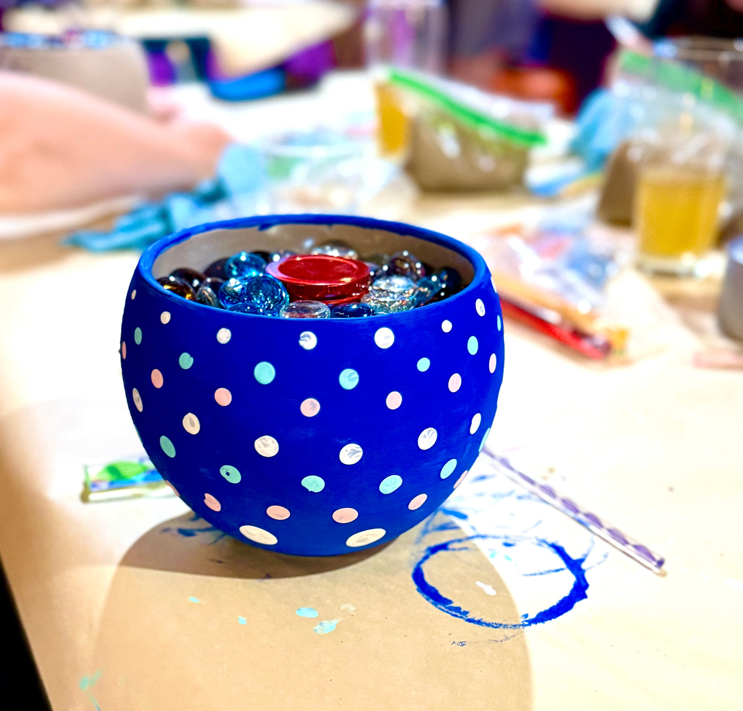 8/12/2026-Mandala Fire Bowl and Decoupage Flower Pot Workshop @Art Workz Creative Studio (11 Chestnut st. 2nd floor Amesbury, MA)