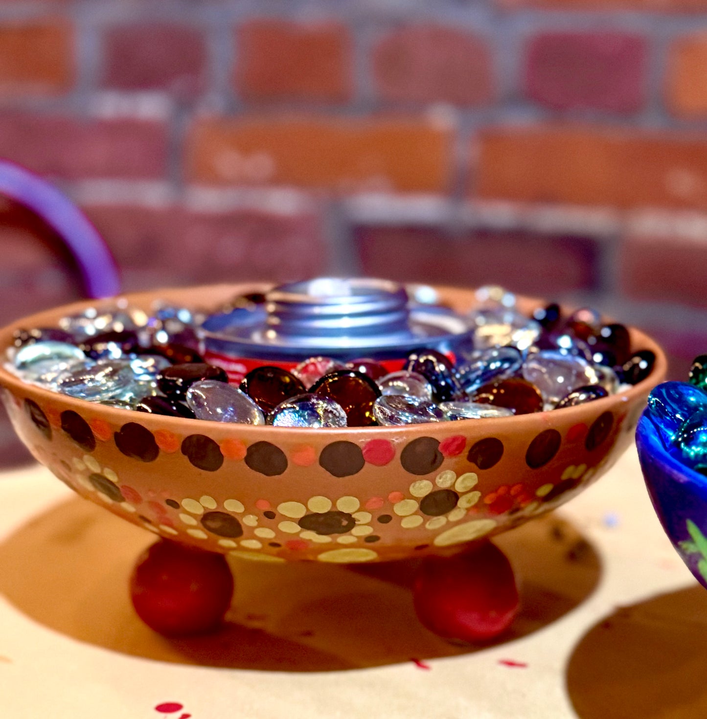 8/12/2026-Mandala Fire Bowl and Decoupage Flower Pot Workshop @Art Workz Creative Studio (11 Chestnut st. 2nd floor Amesbury, MA)