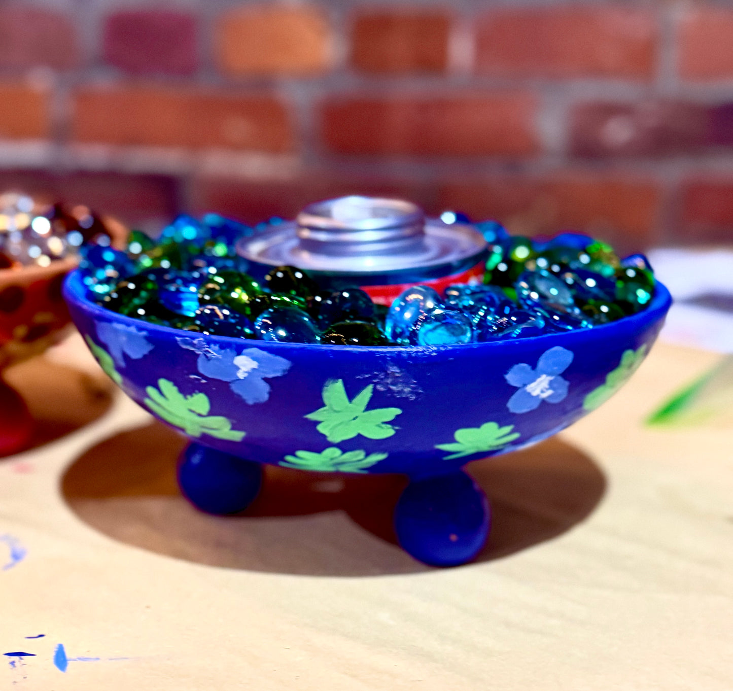 8/12/2026-Mandala Fire Bowl and Decoupage Flower Pot Workshop @Art Workz Creative Studio (11 Chestnut st. 2nd floor Amesbury, MA)