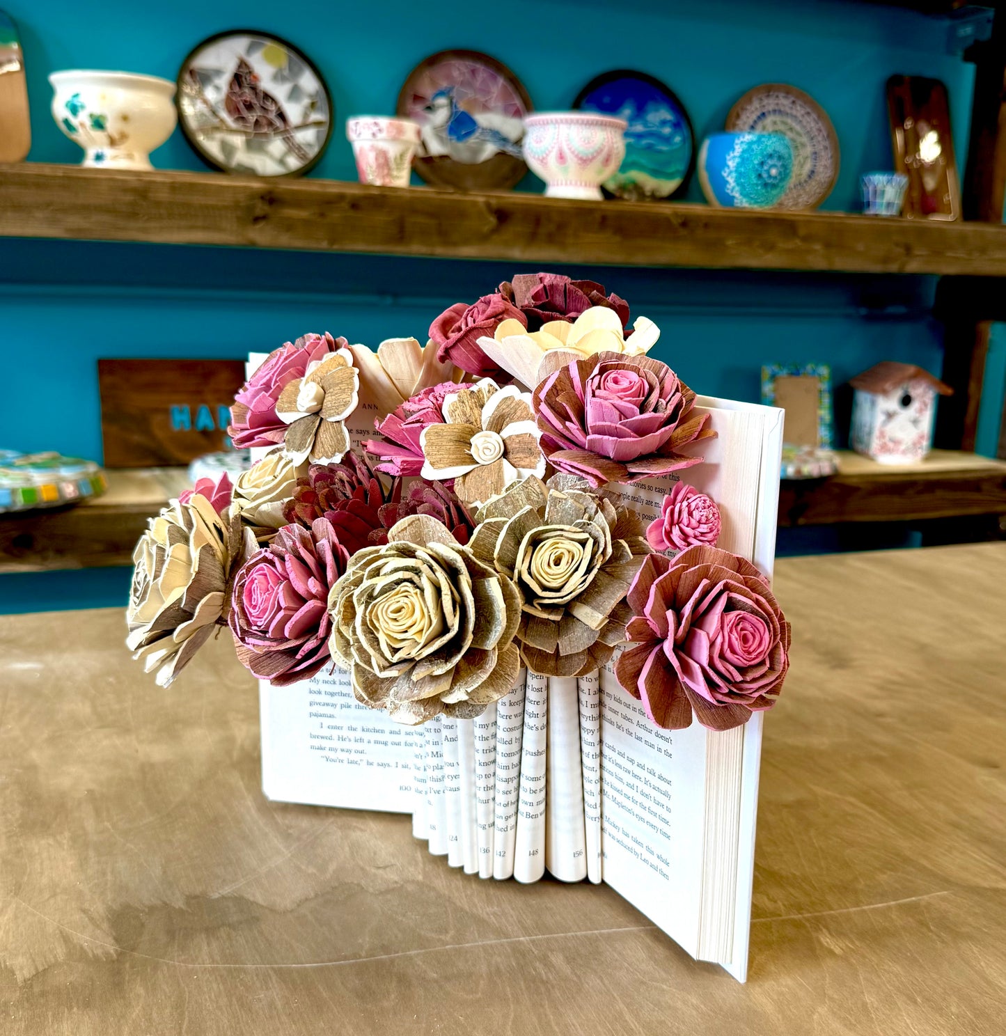 7/29/2026-Floral Book Vase workshop @Art Workz Creative Studio 11 Chestnut St. 2nd Floor Amesbury, MA 01913