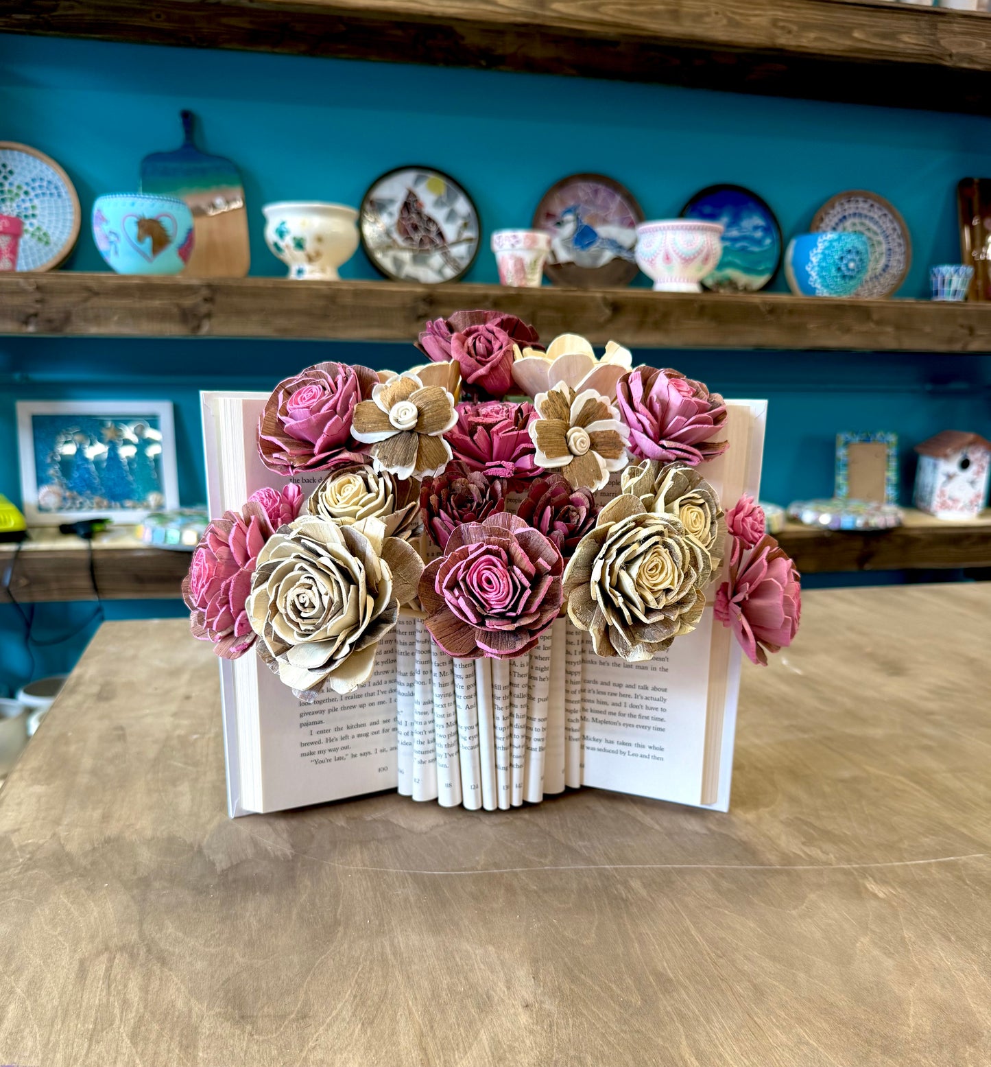 7/29/2026-Floral Book Vase workshop @Art Workz Creative Studio 11 Chestnut St. 2nd Floor Amesbury, MA 01913